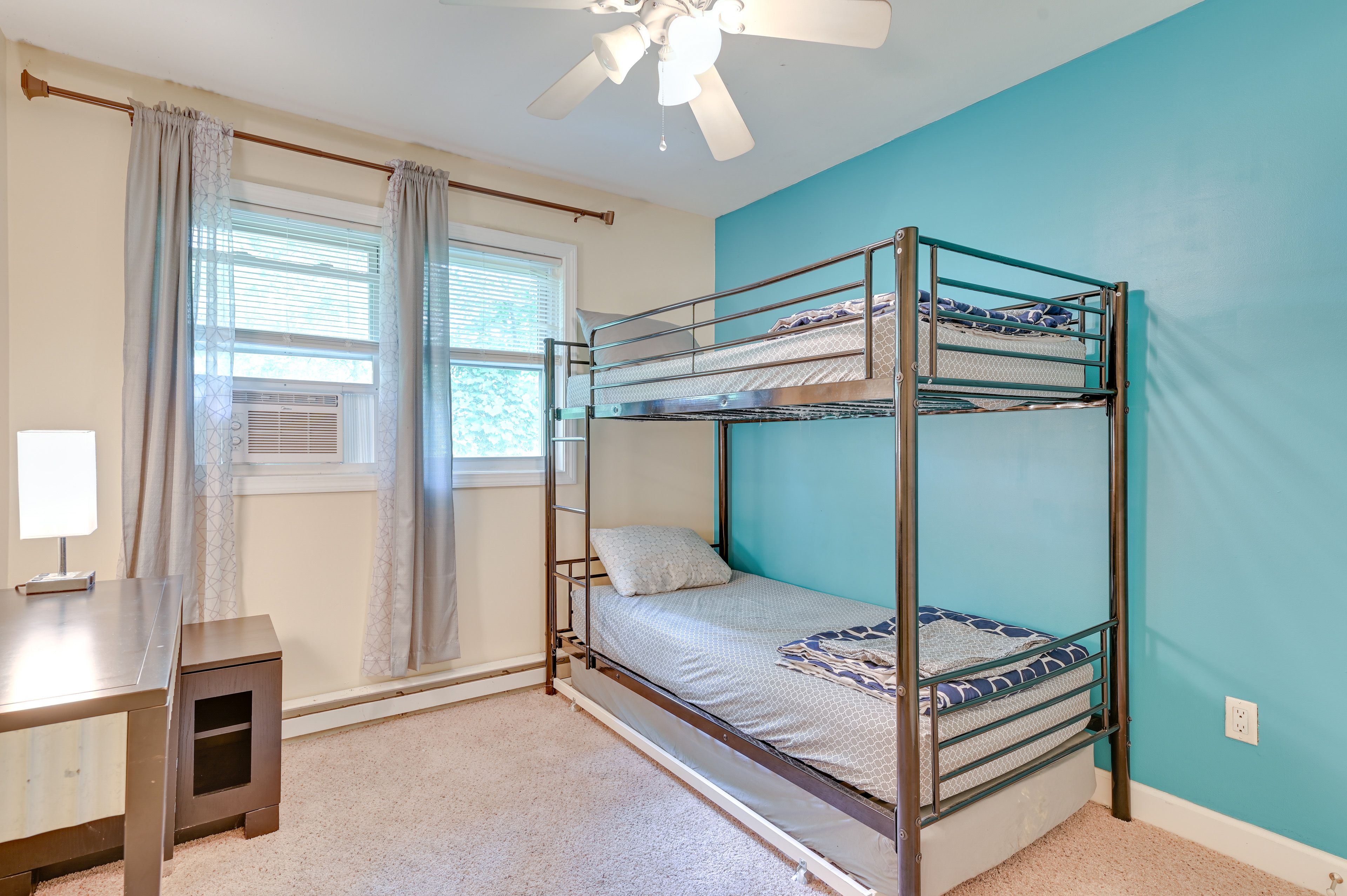 Bedroom 2 | Twin Bunk Bed | 2nd Floor | Hangers