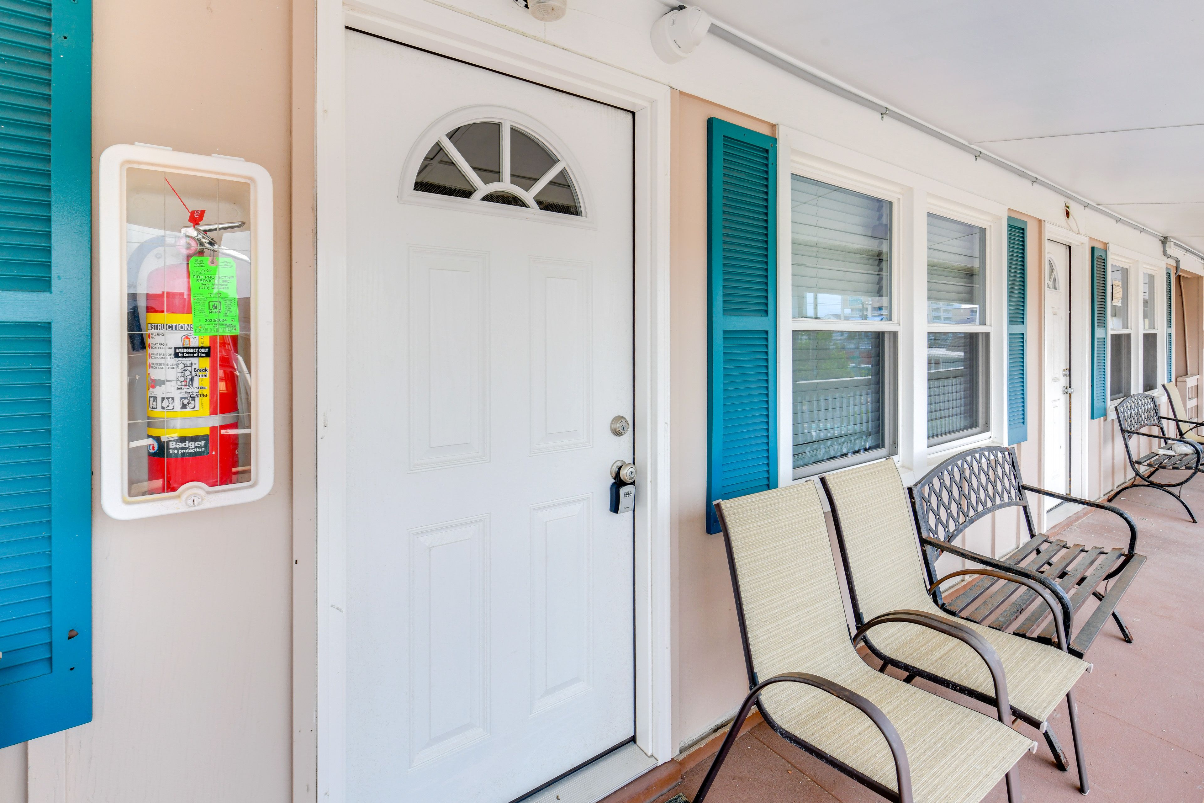 Unit Entrance | Shared Balcony