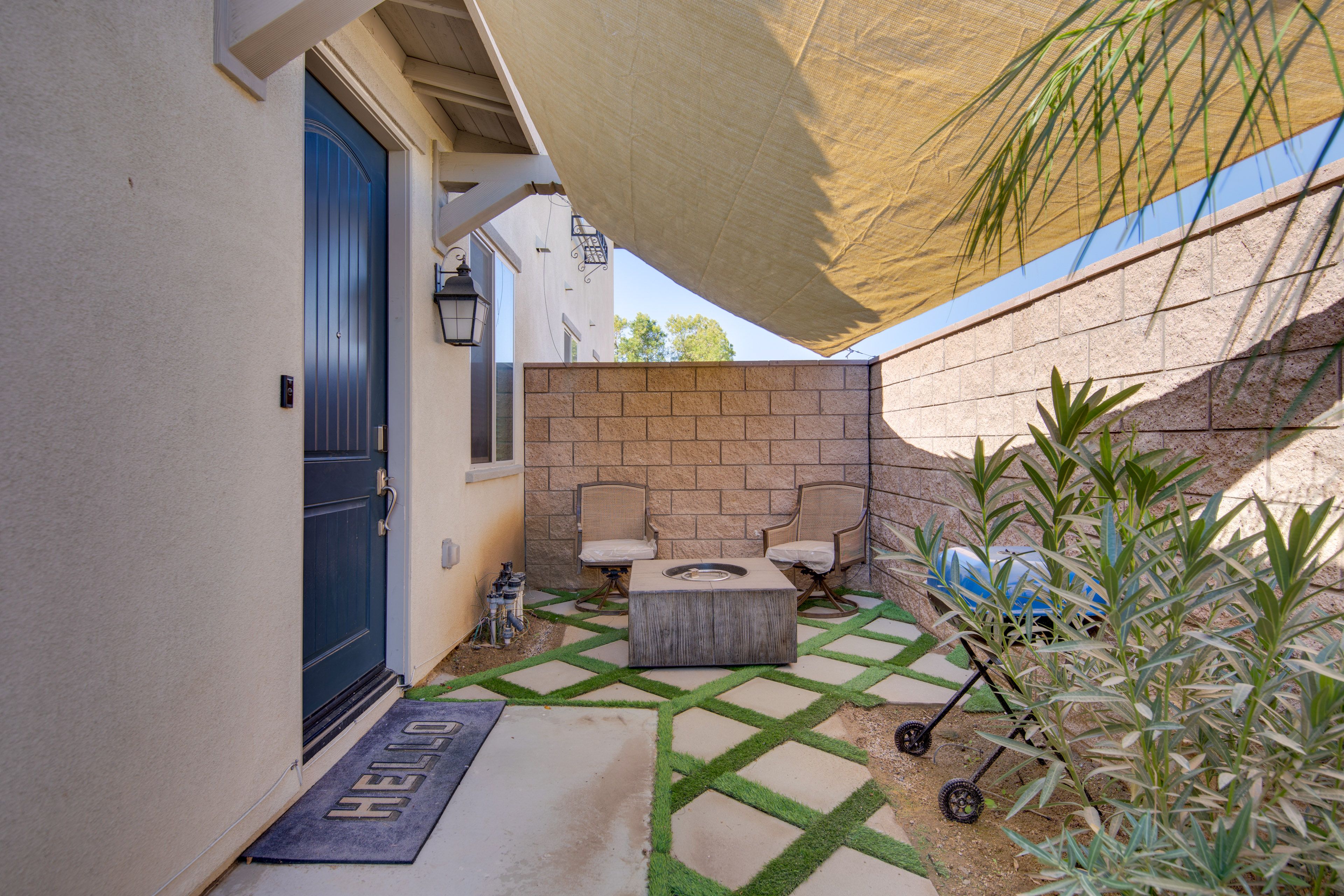 Main Entrance | Private Patio