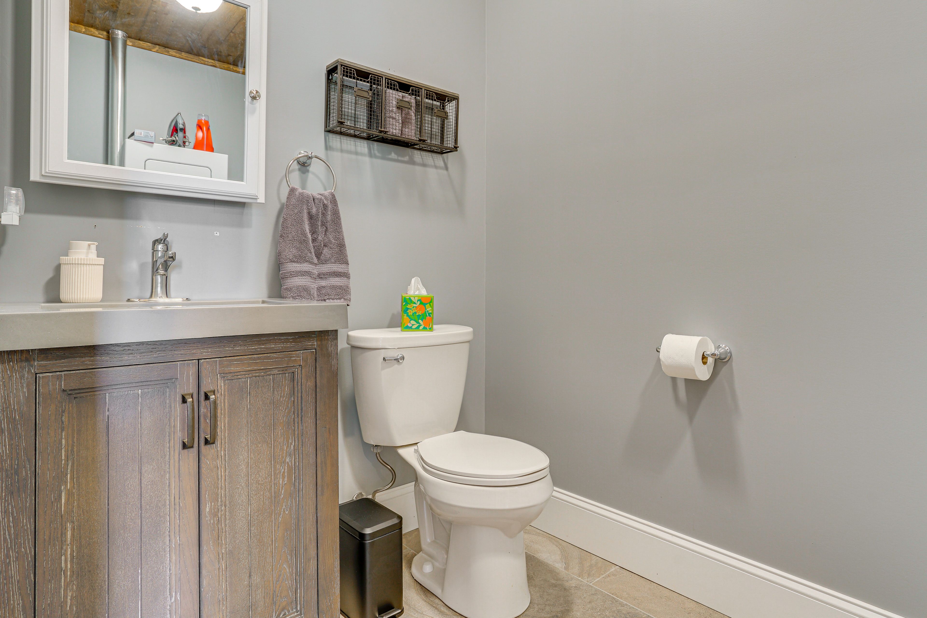 Half Bathroom | Washer & Dryer | Lower Level