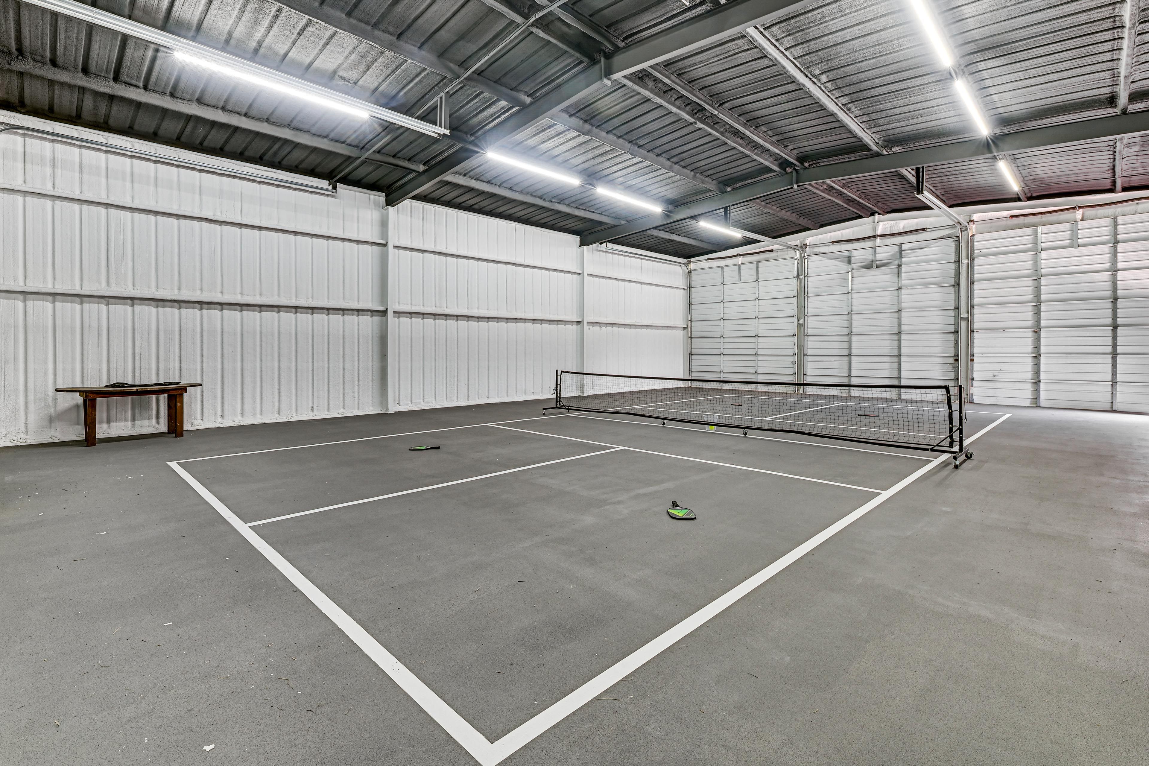 Workshop w/ Indoor Pickleball Court