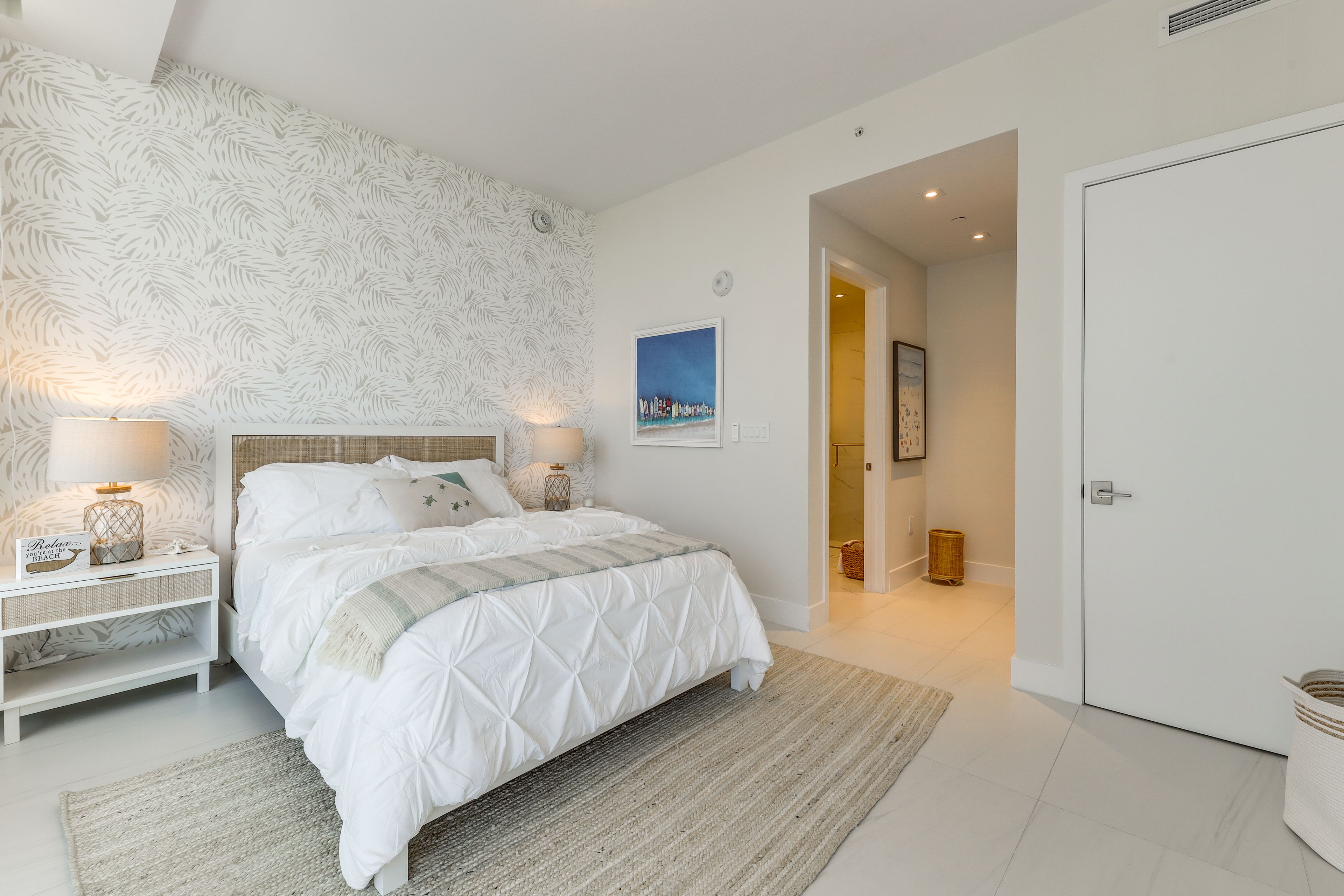 Bedroom 2 | Queen Bed | Smart TV | Balcony Access