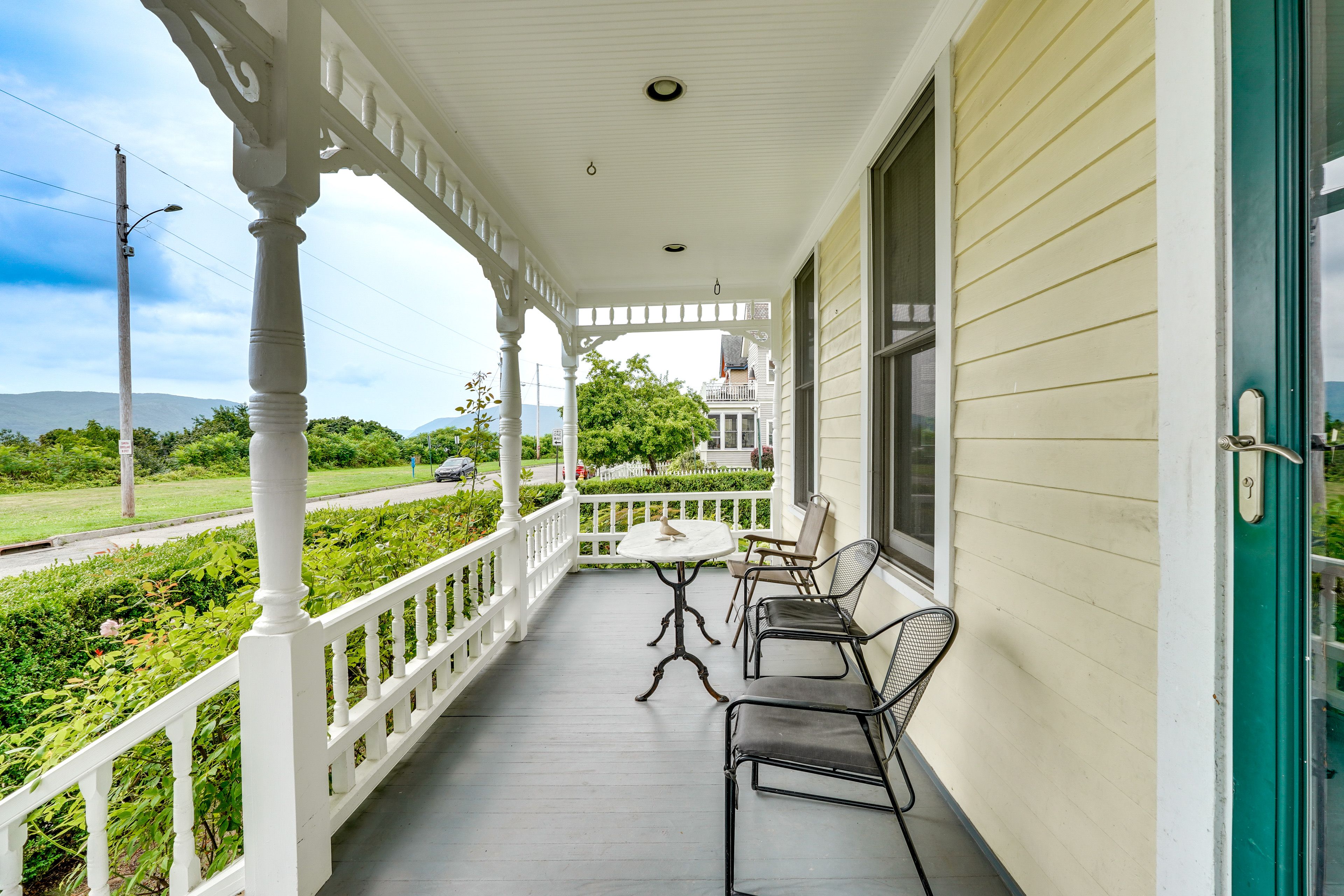 Front Porch | Hudson River Views