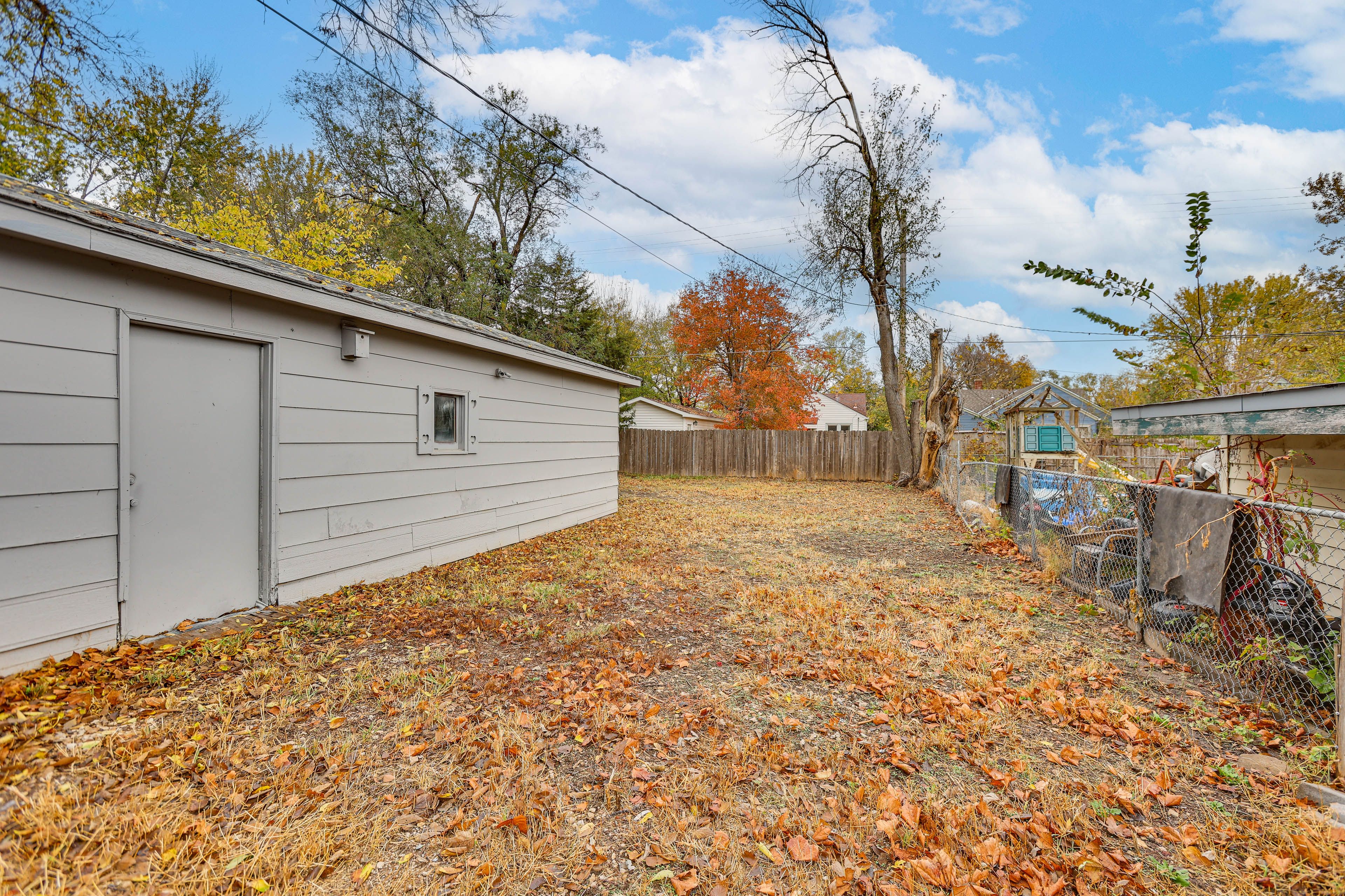 Fenced-In Yard