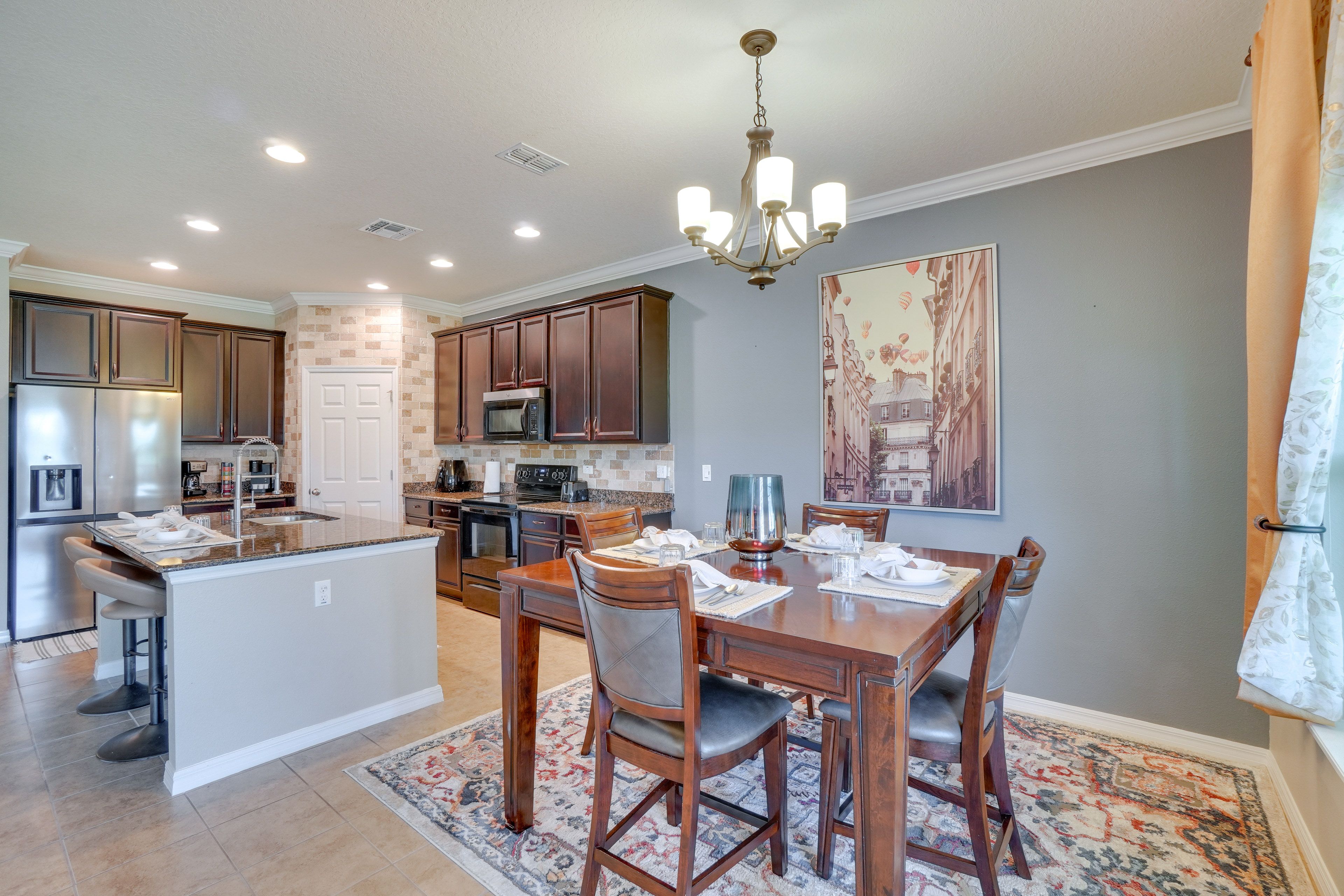 Dining Area | 1st Floor | Dishware & Flatware Provided