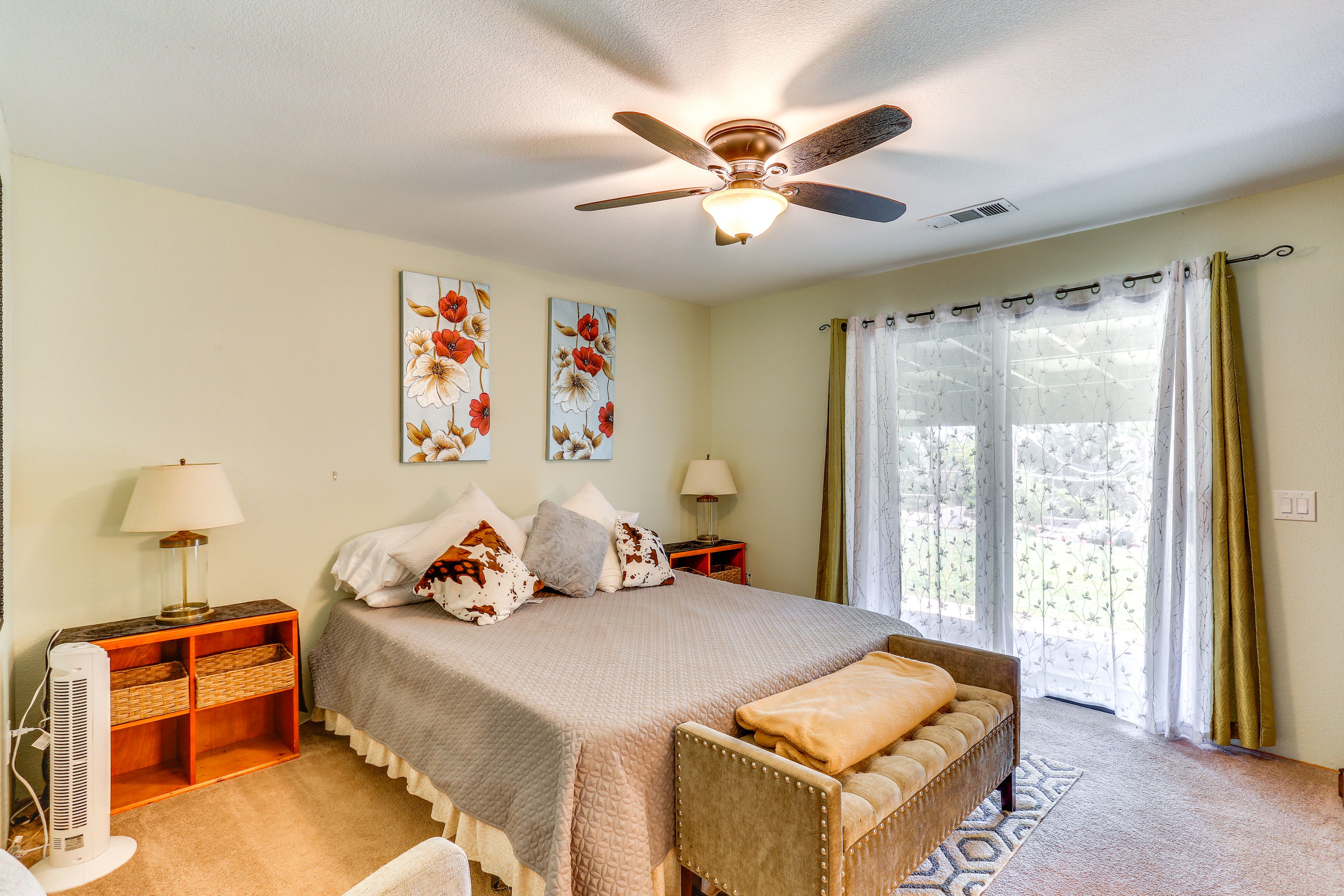 Bedroom 1 | King Bed | Walk-In Closet