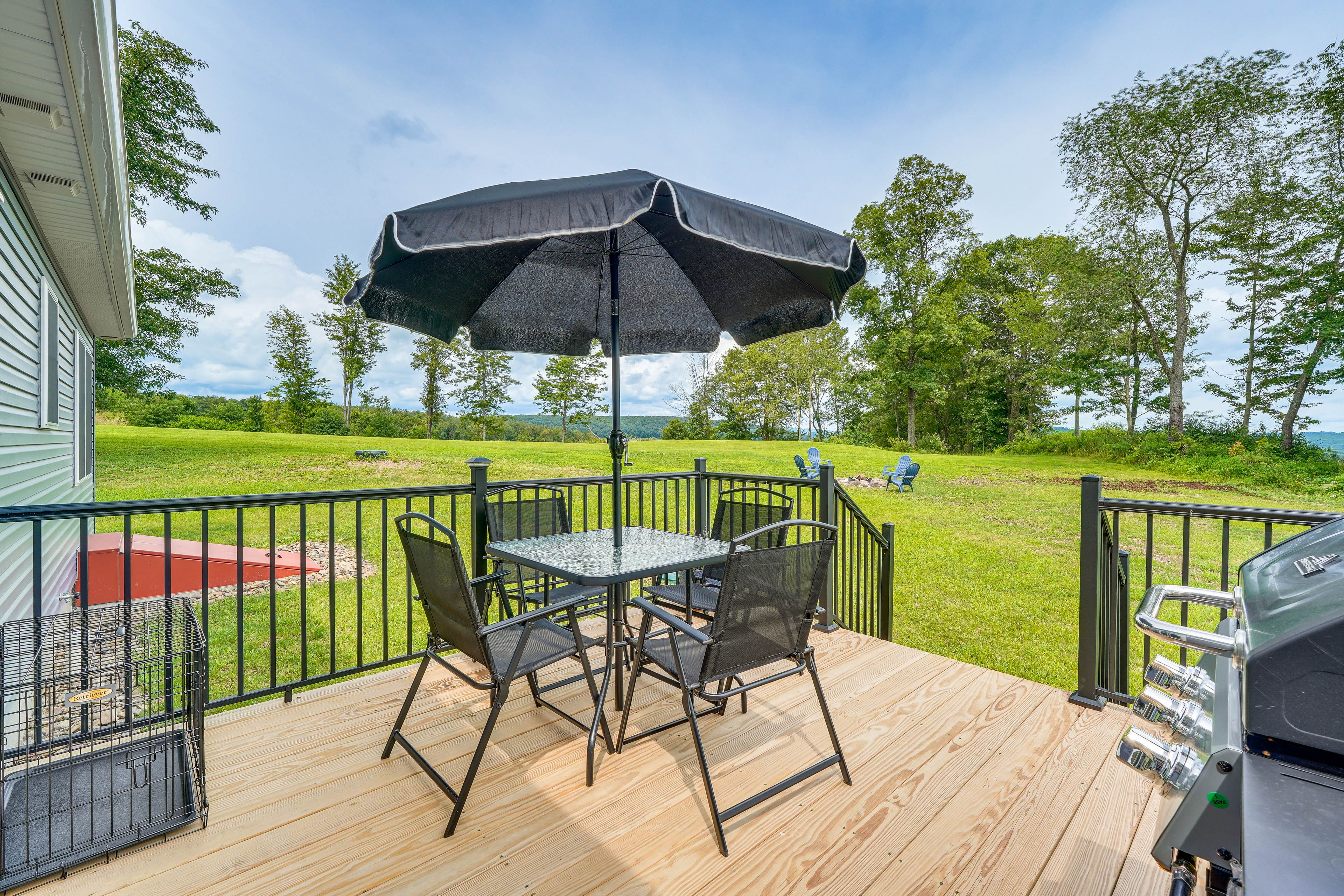 Private Deck | Outdoor Dining Table | Gas Grill (Propane Provided)