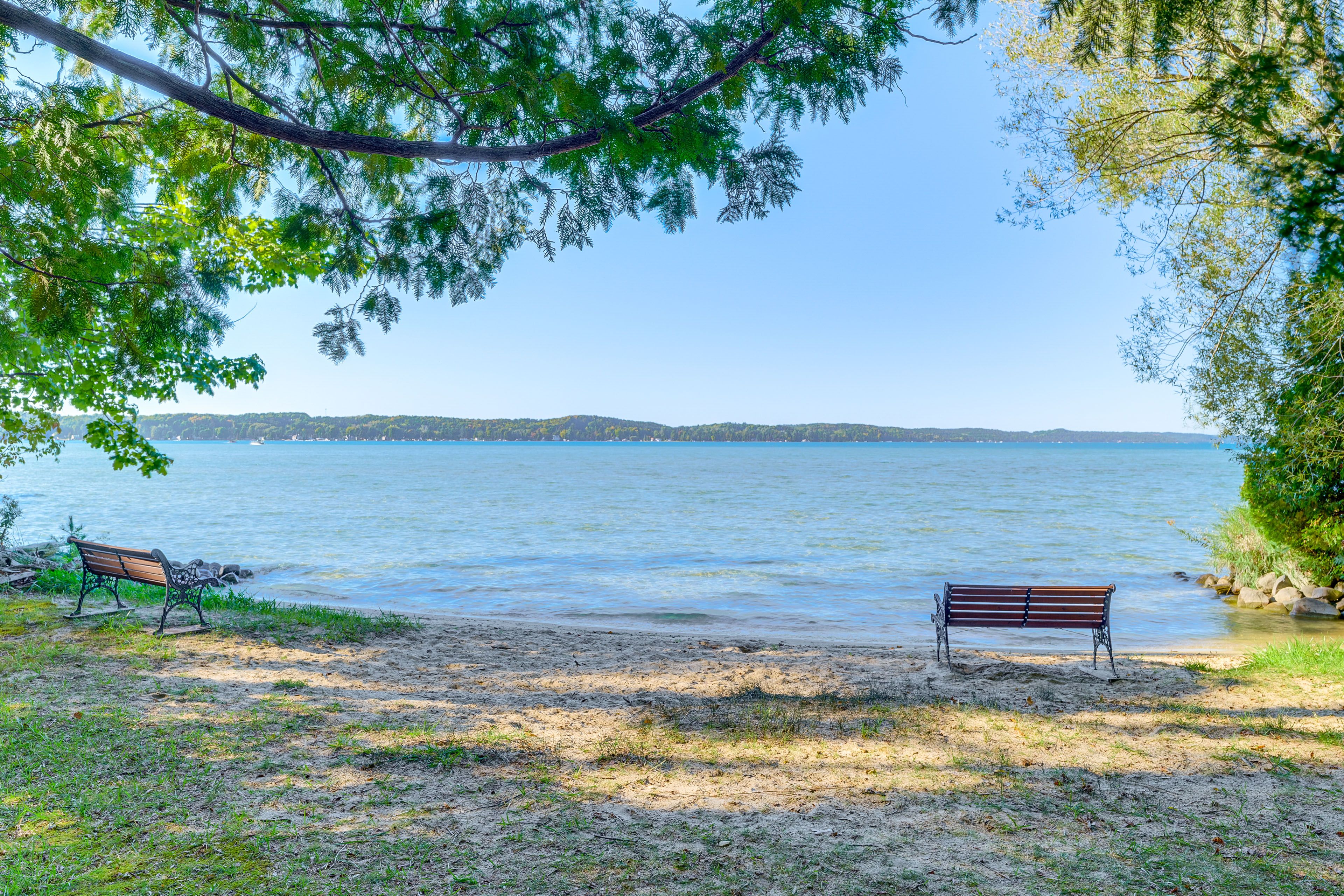 Torch Lake | Walking Distance From Property