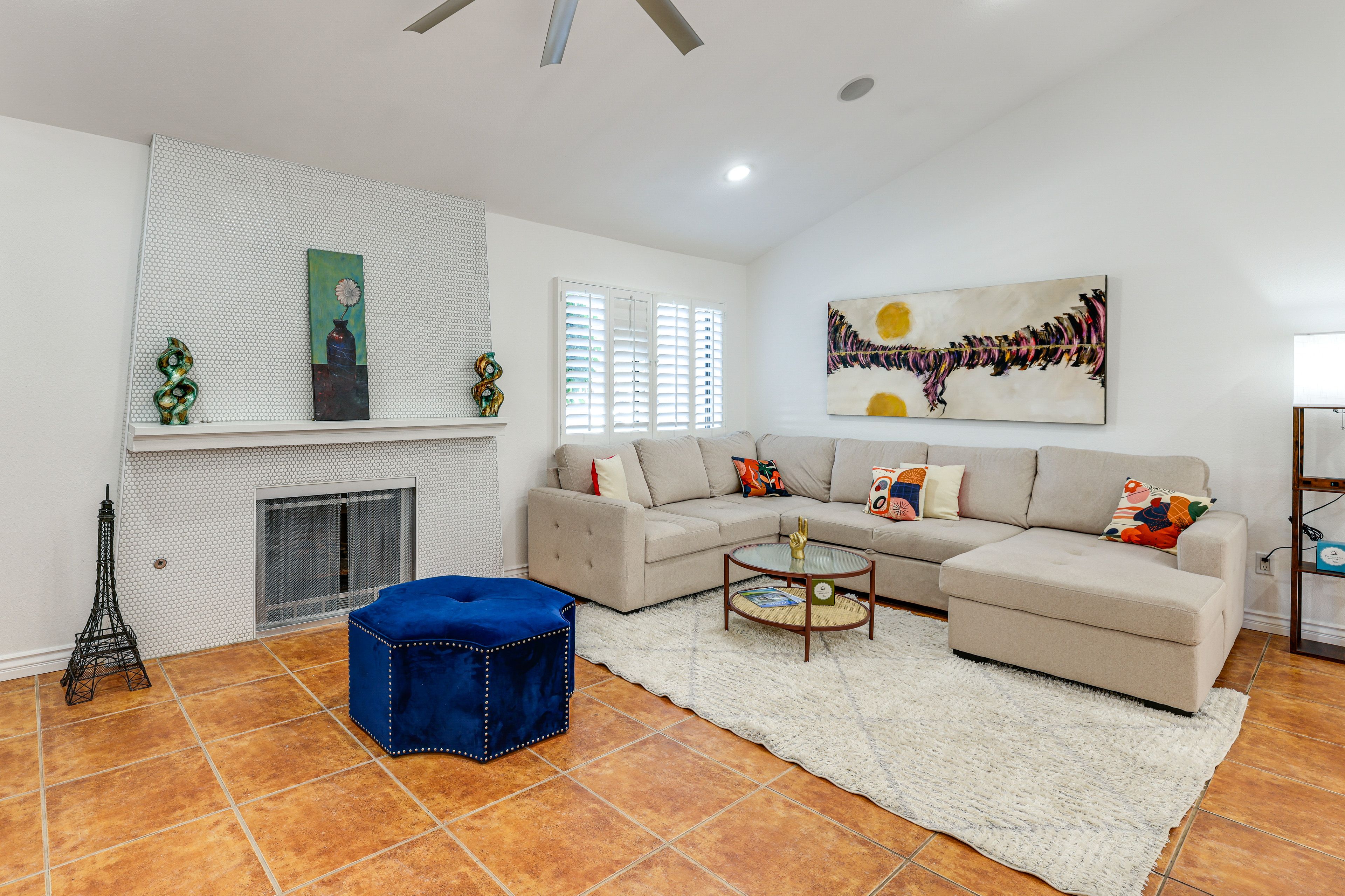 Living Room | Queen Sleeper Sofa | Smart TV