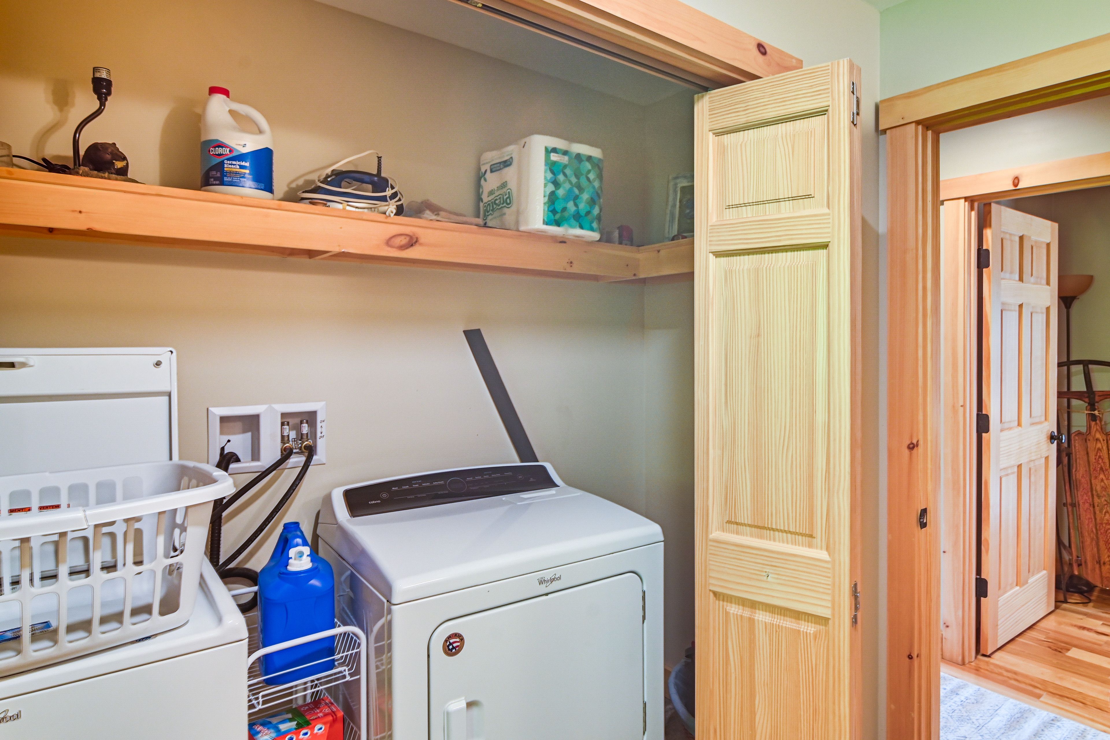 Laundry Closet | Main Level