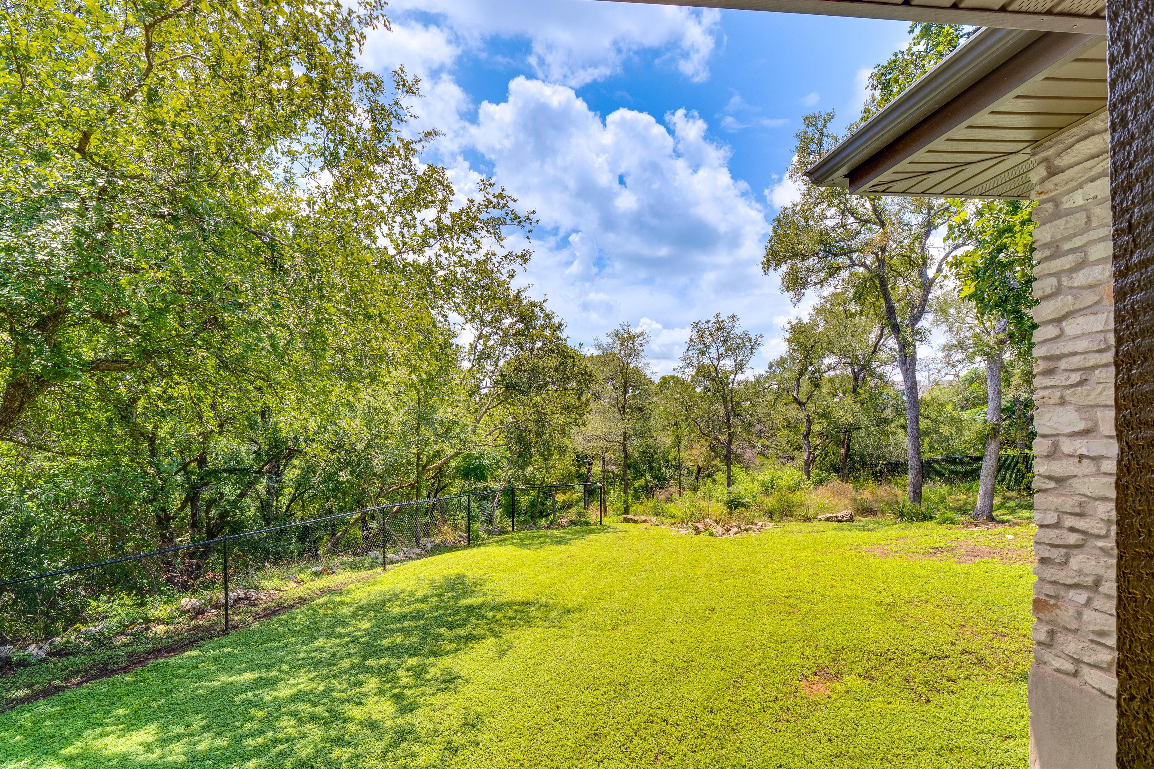 Fenced Backyard