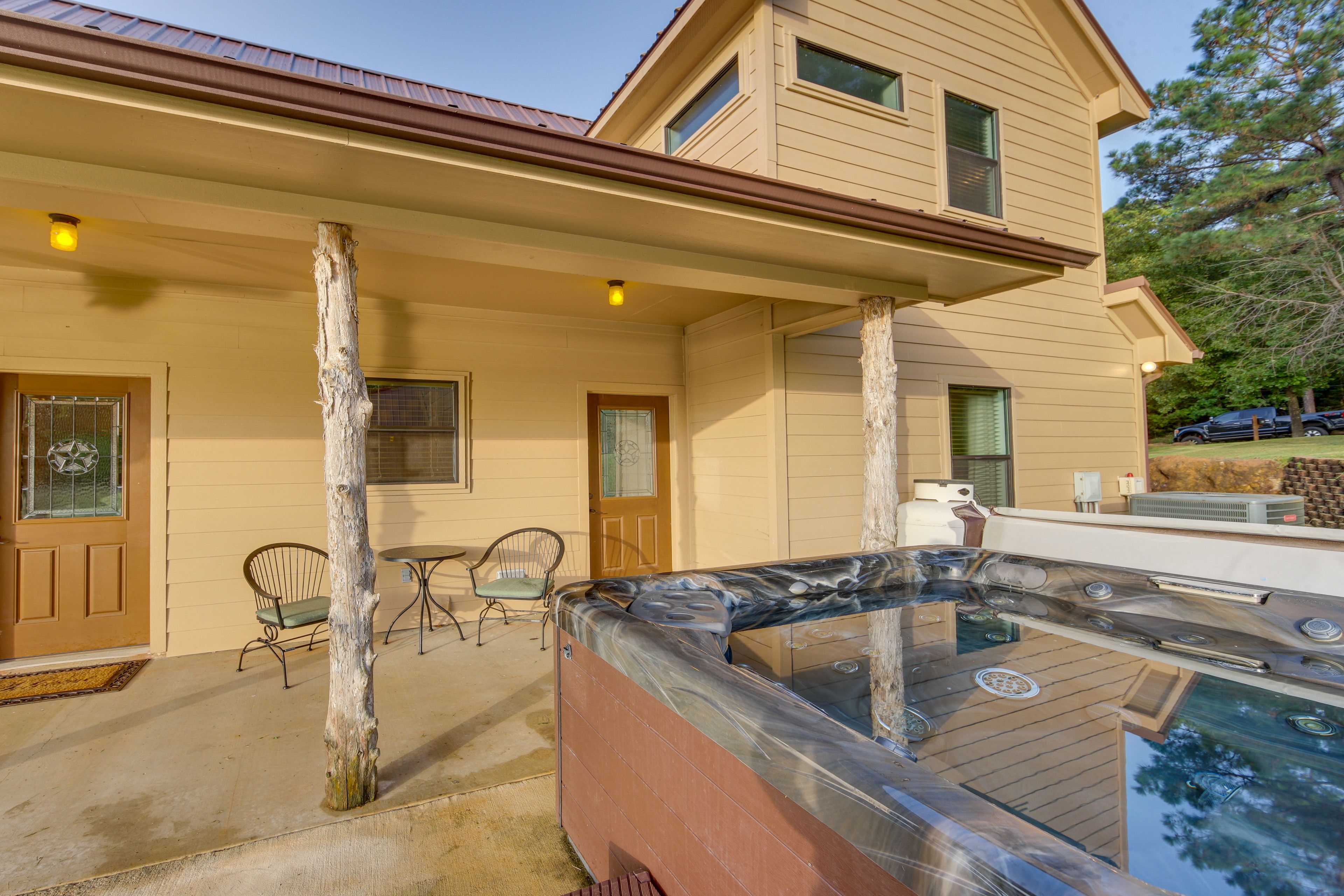 Hot Tub | Lake Views