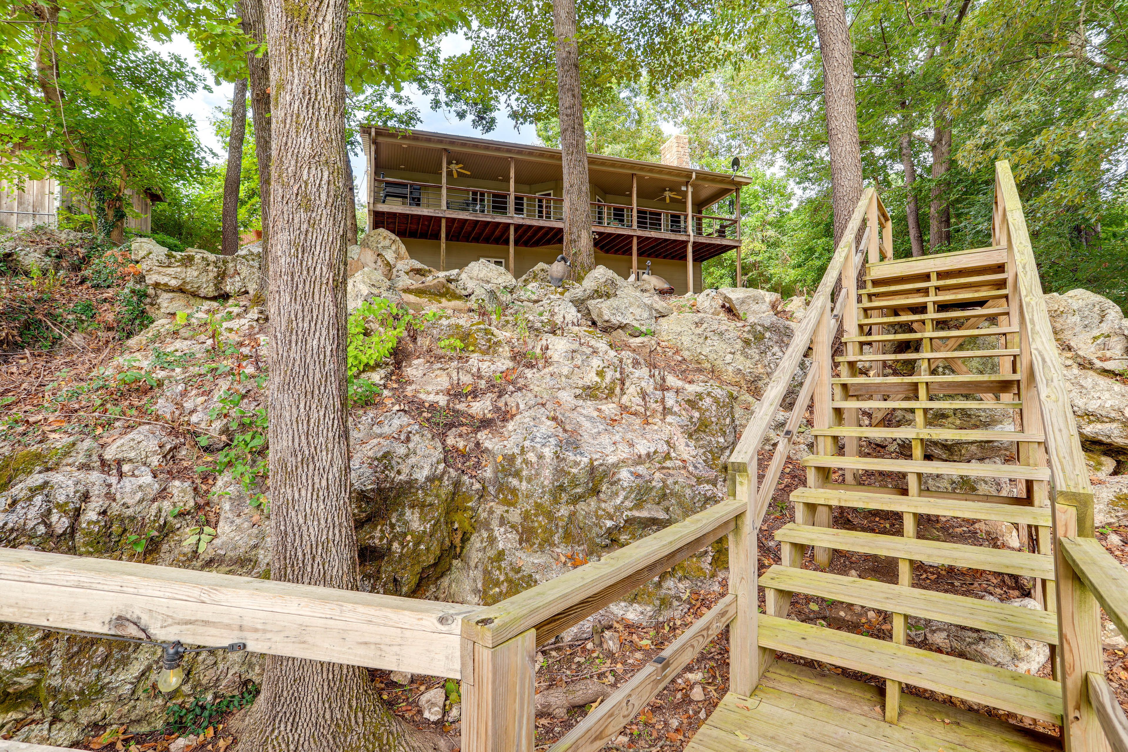 Staircase to Spring River