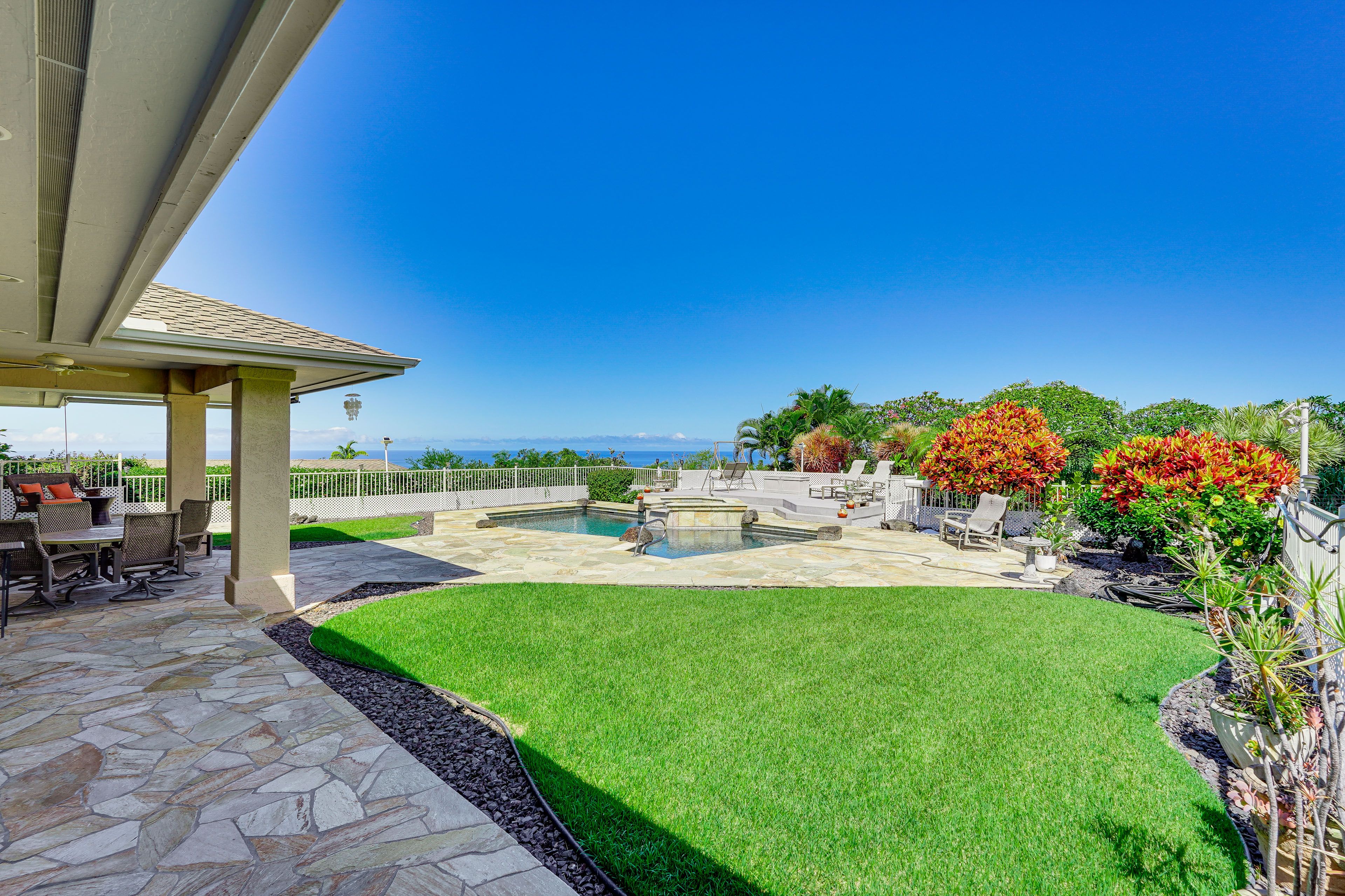 Fenced Yard | Ocean Views