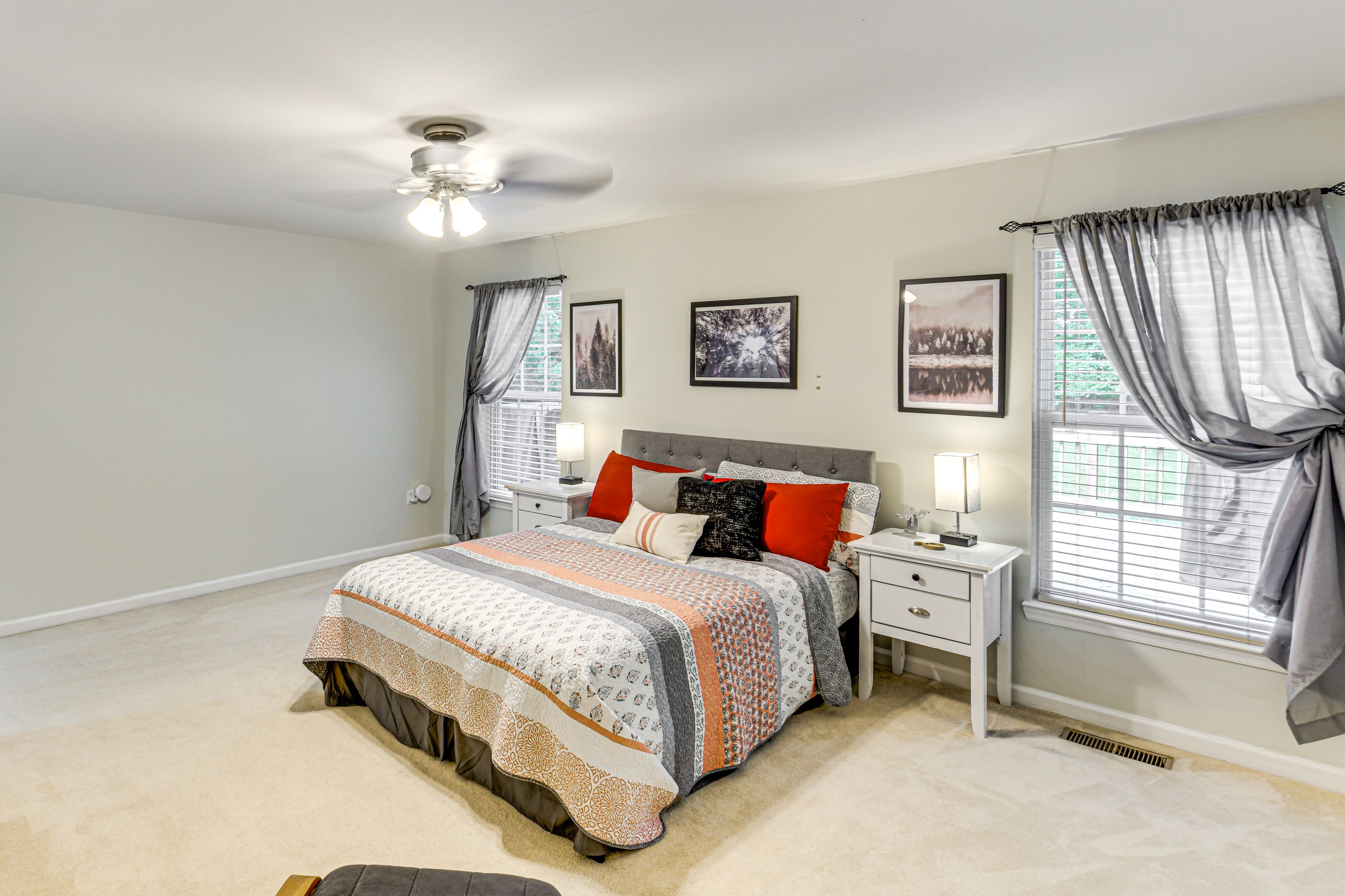 Bedroom 1 | Adjustable King Bed | Linens Provided