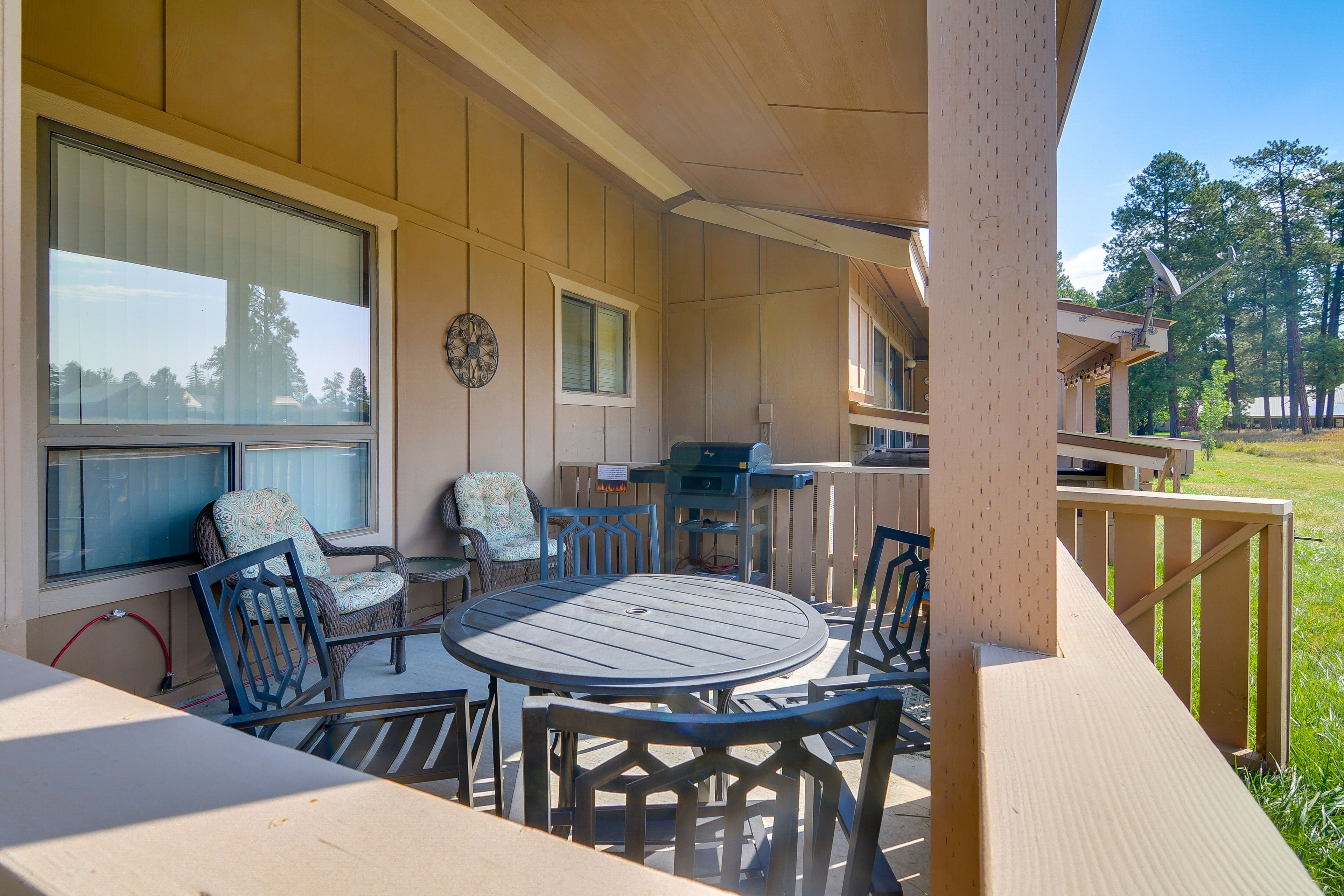 Patio | Electric Grill | Dining Area