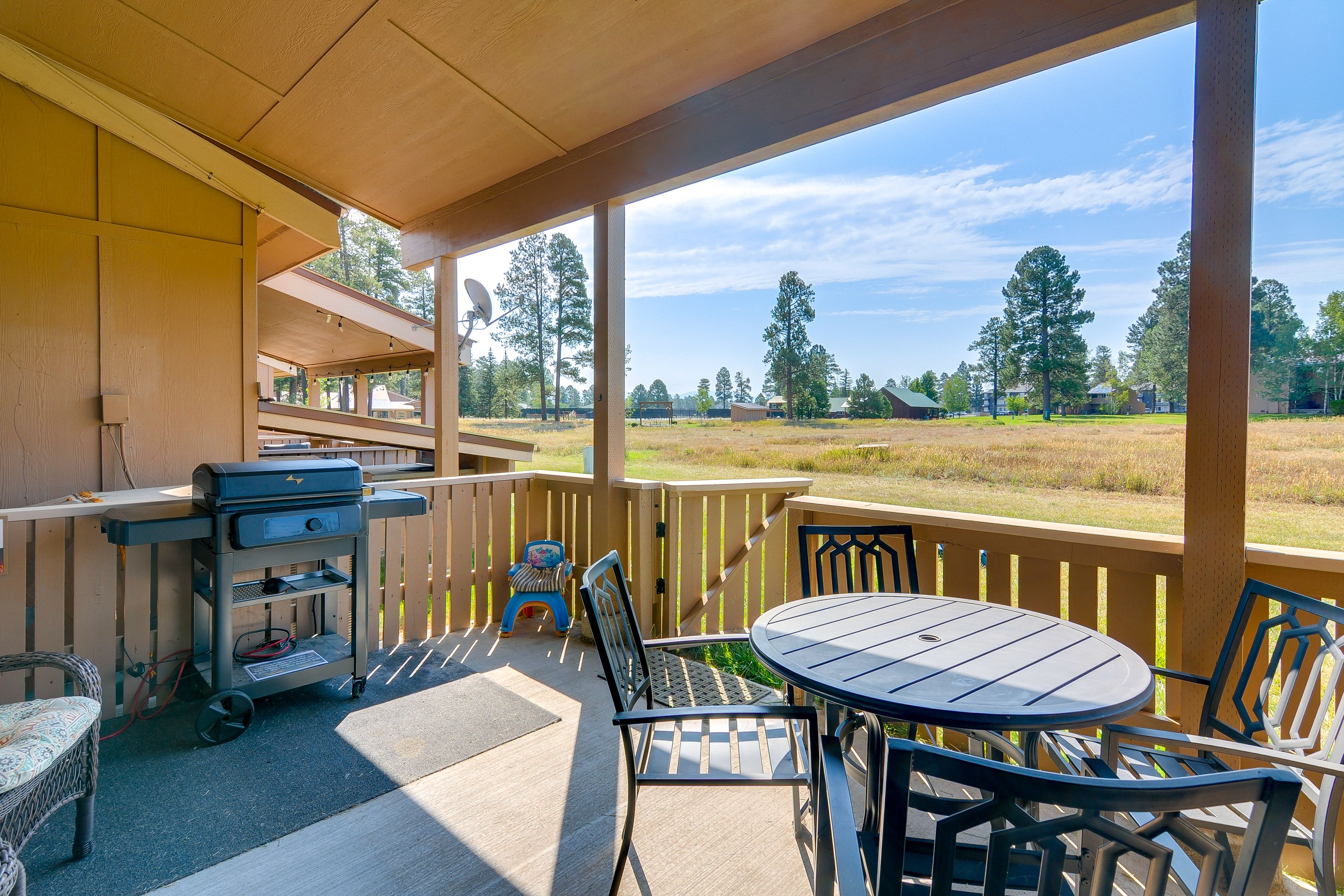 Outdoor Space | Furnished Patio