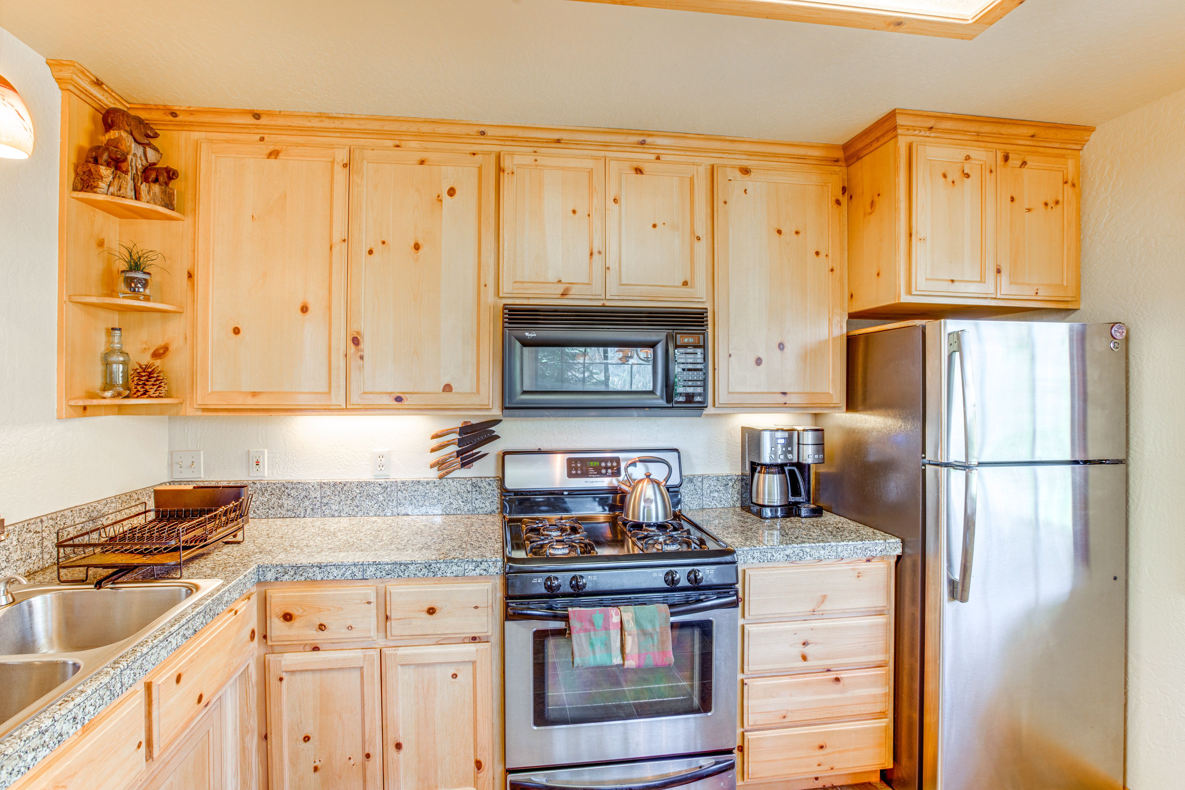 Kitchen | Central Heat & A/C | 2nd Floor | Free WiFi
