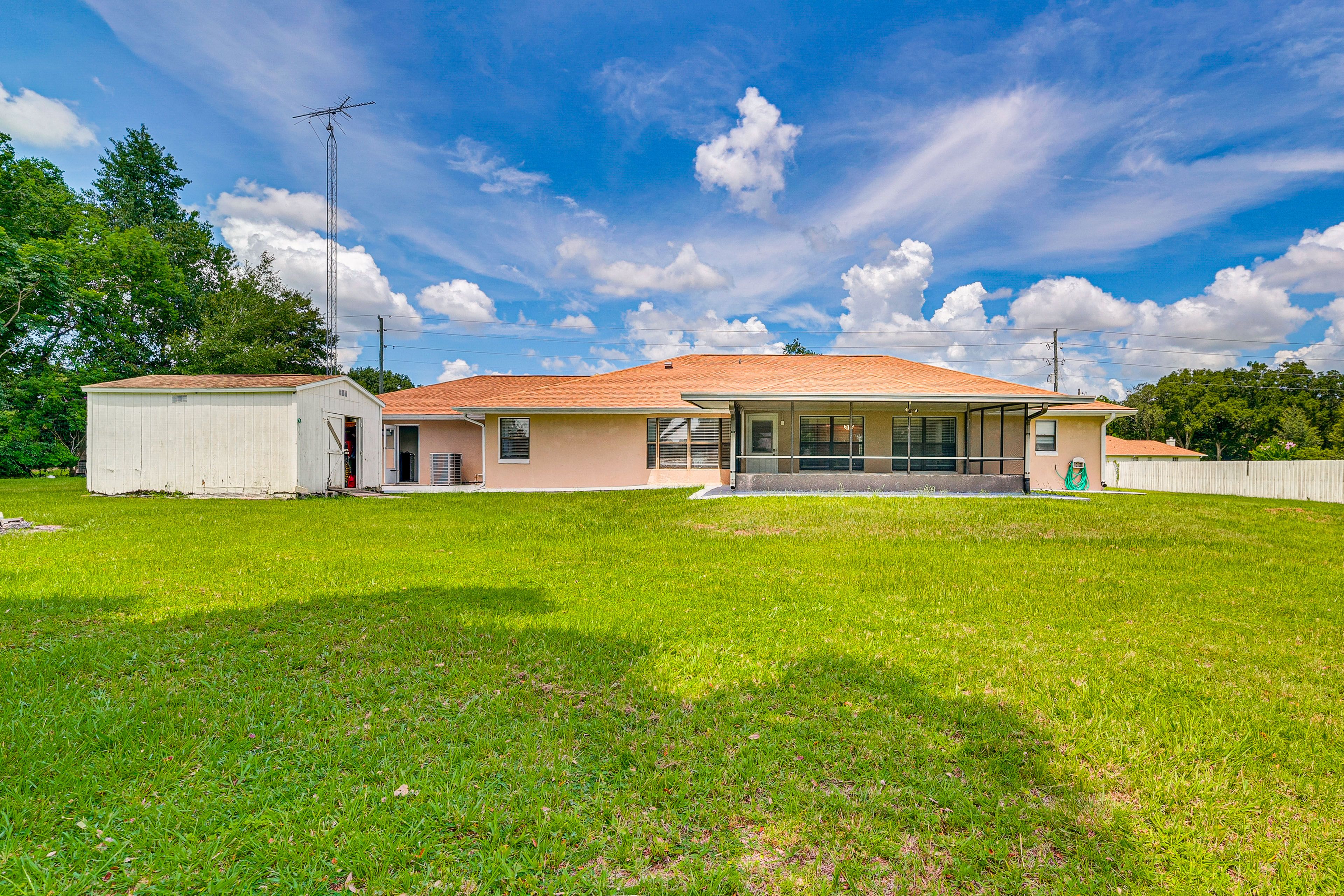 Private Backyard | Quiet Neighborhood | ~11 Mi to World Equestrian Center