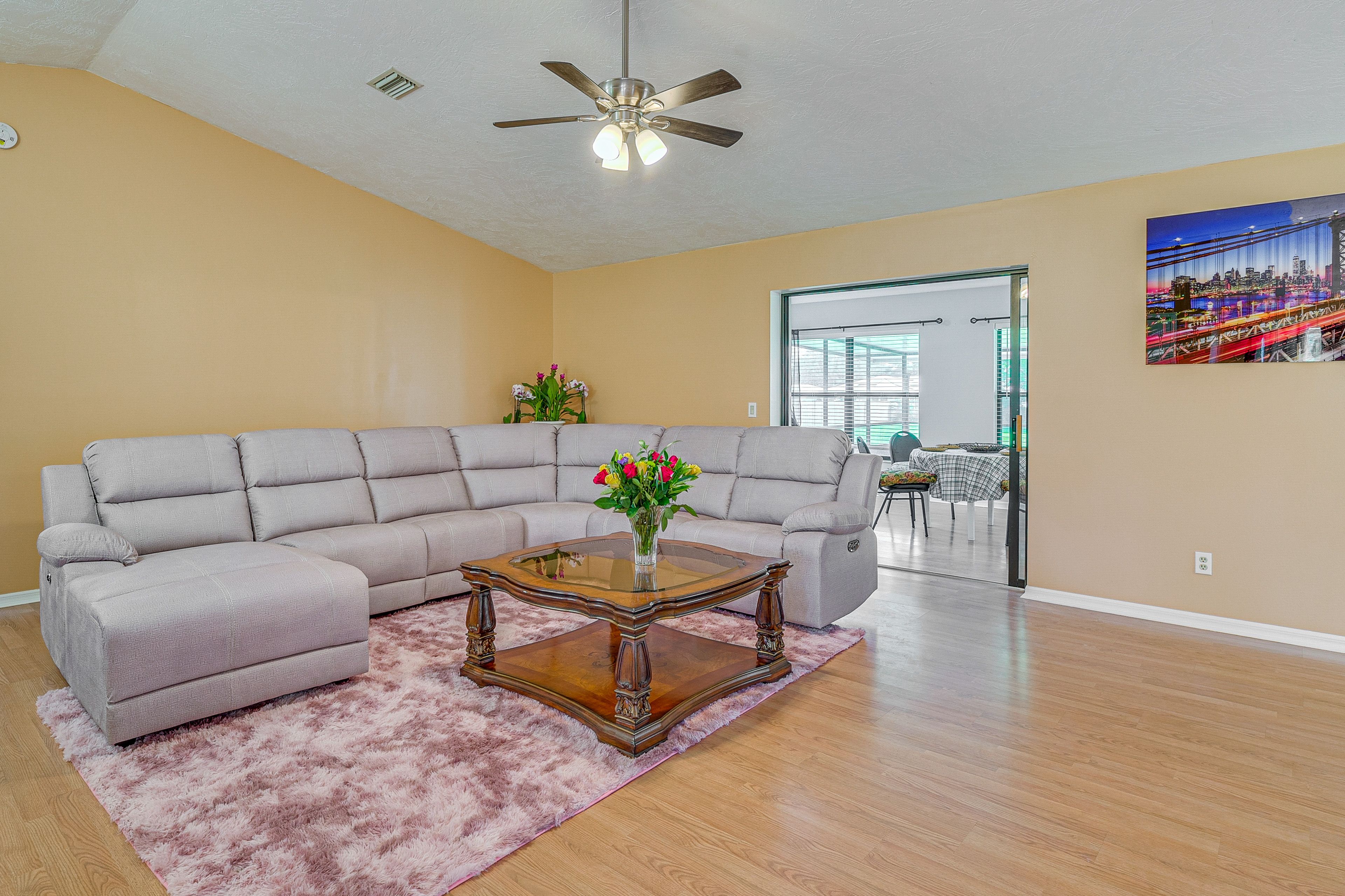 Living Room | Free WiFi | Single-Story Home