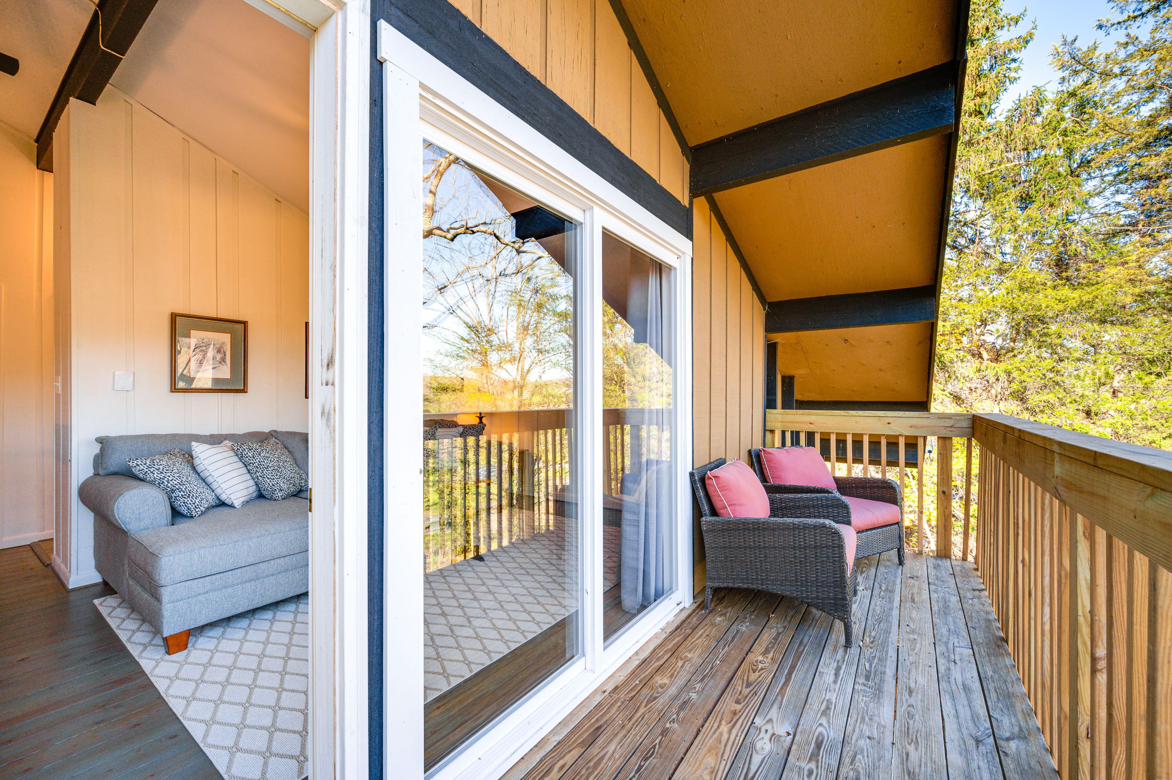 Balcony | 2nd Floor | Mountain & Lake Views
