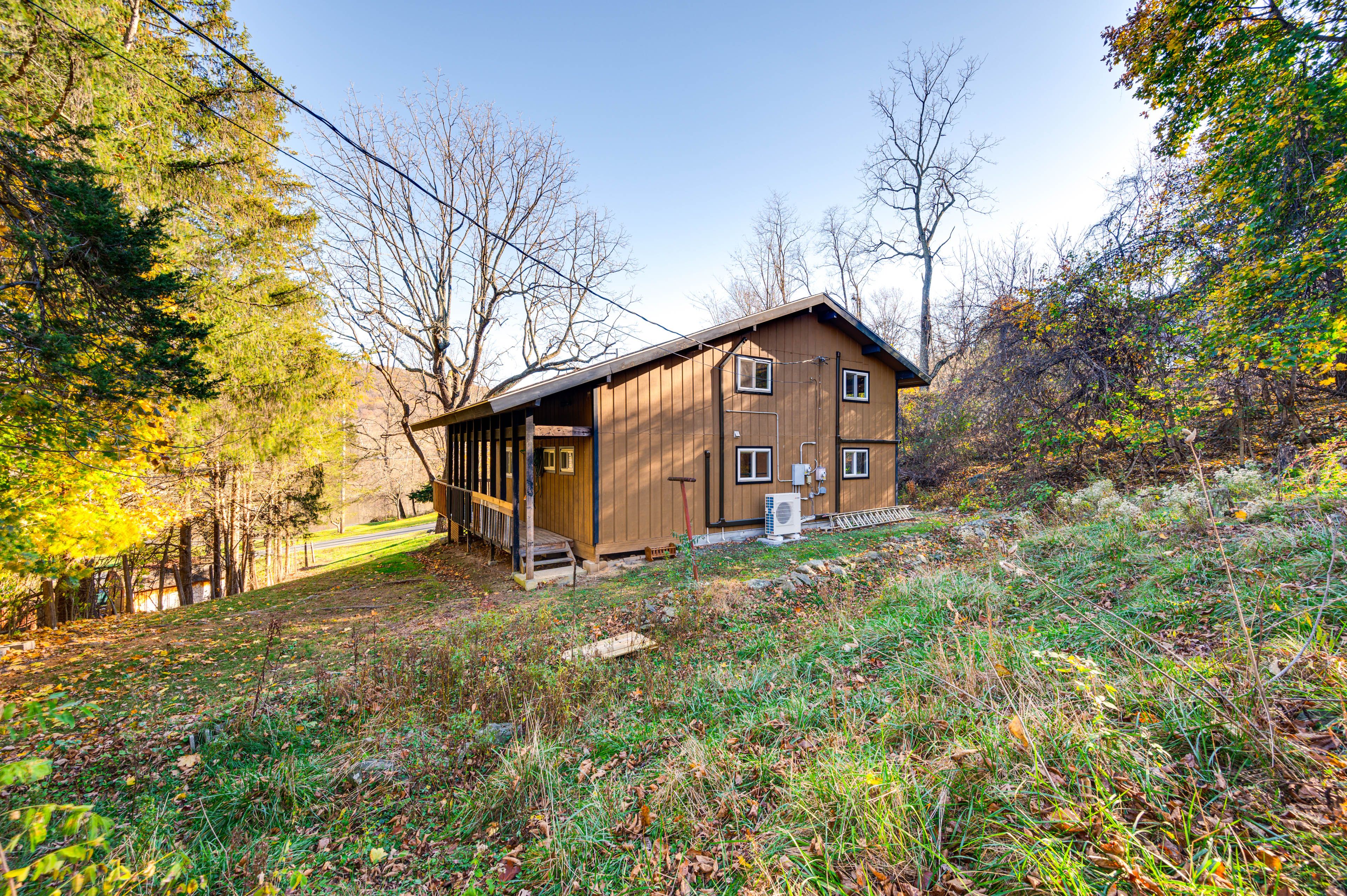 Sloped Private Yard