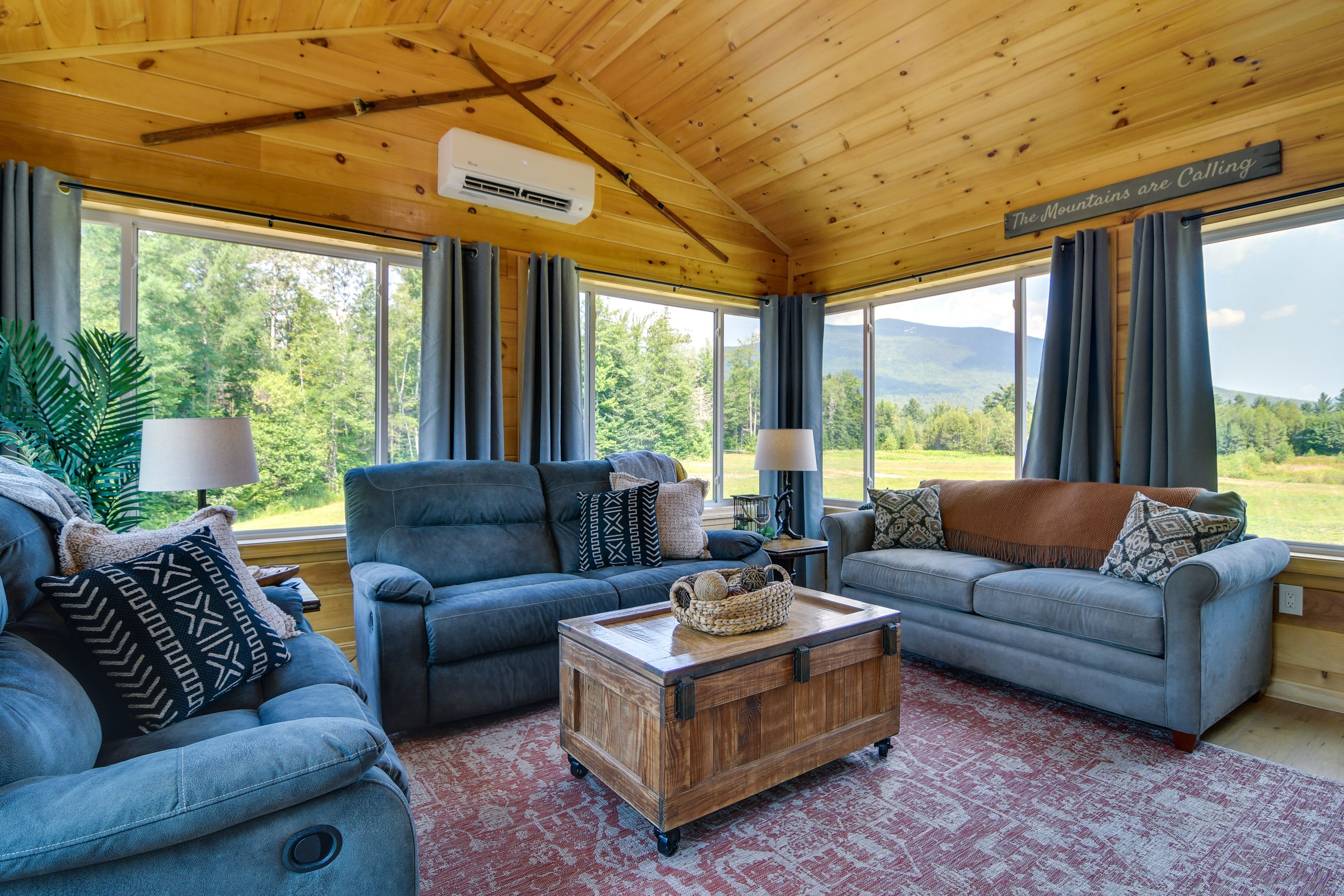 Sunroom | Mountain Views Throughout
