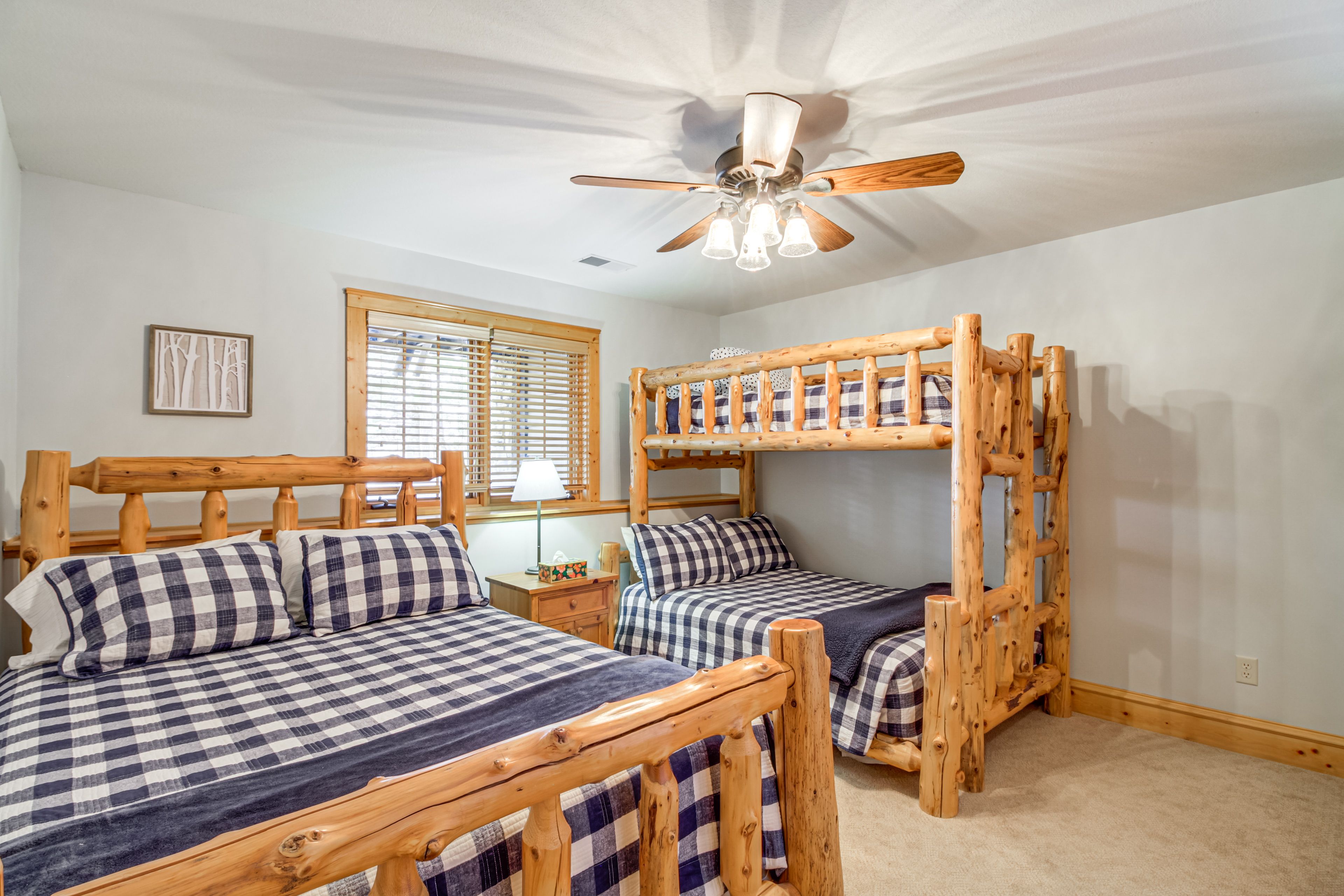 Bedroom 5 | Twin/Full Bunk Bed | Full Bed | Basement Level