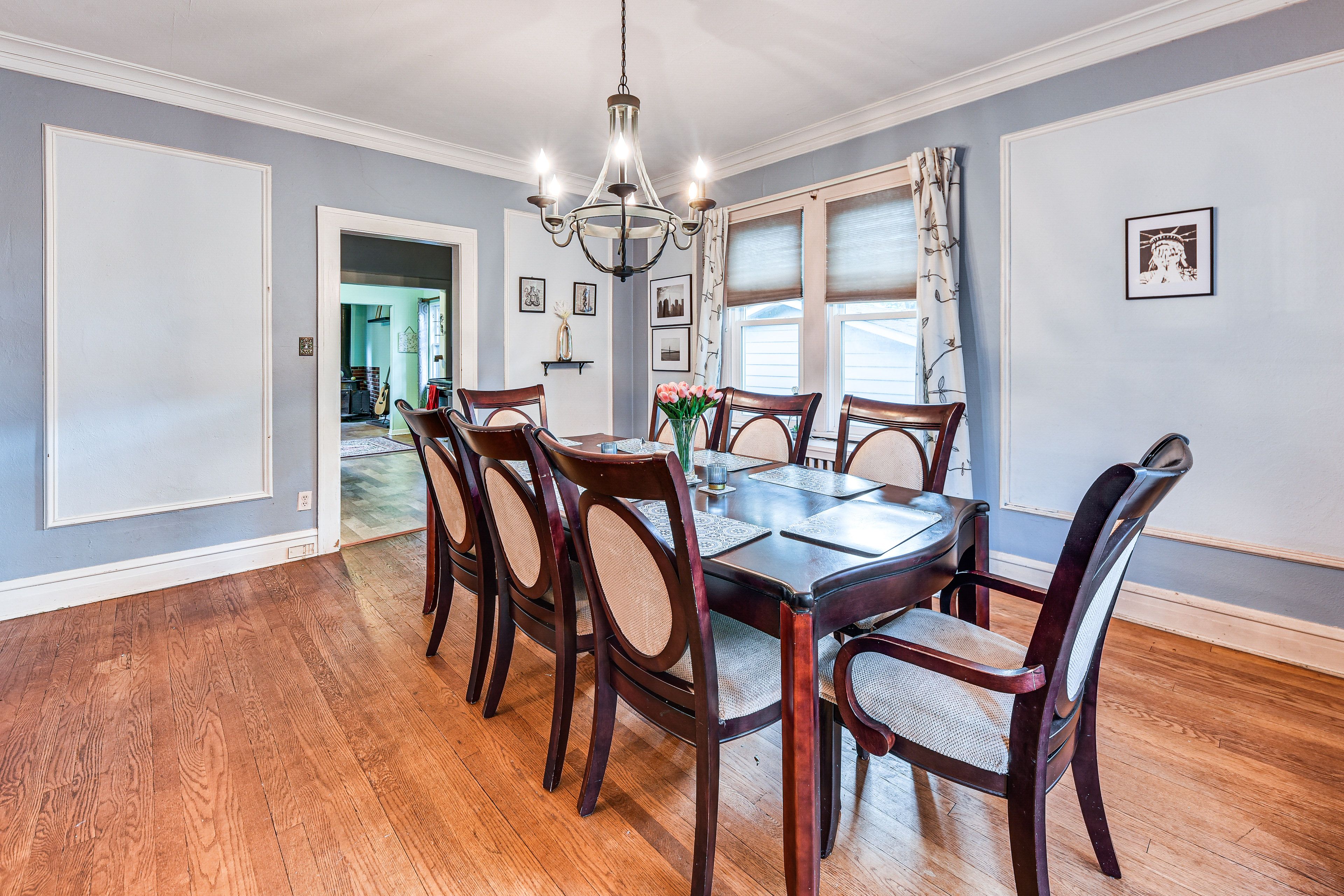 Dining Area | 1st Floor | Dishware/Flatware | Trash Bags/Paper Towels