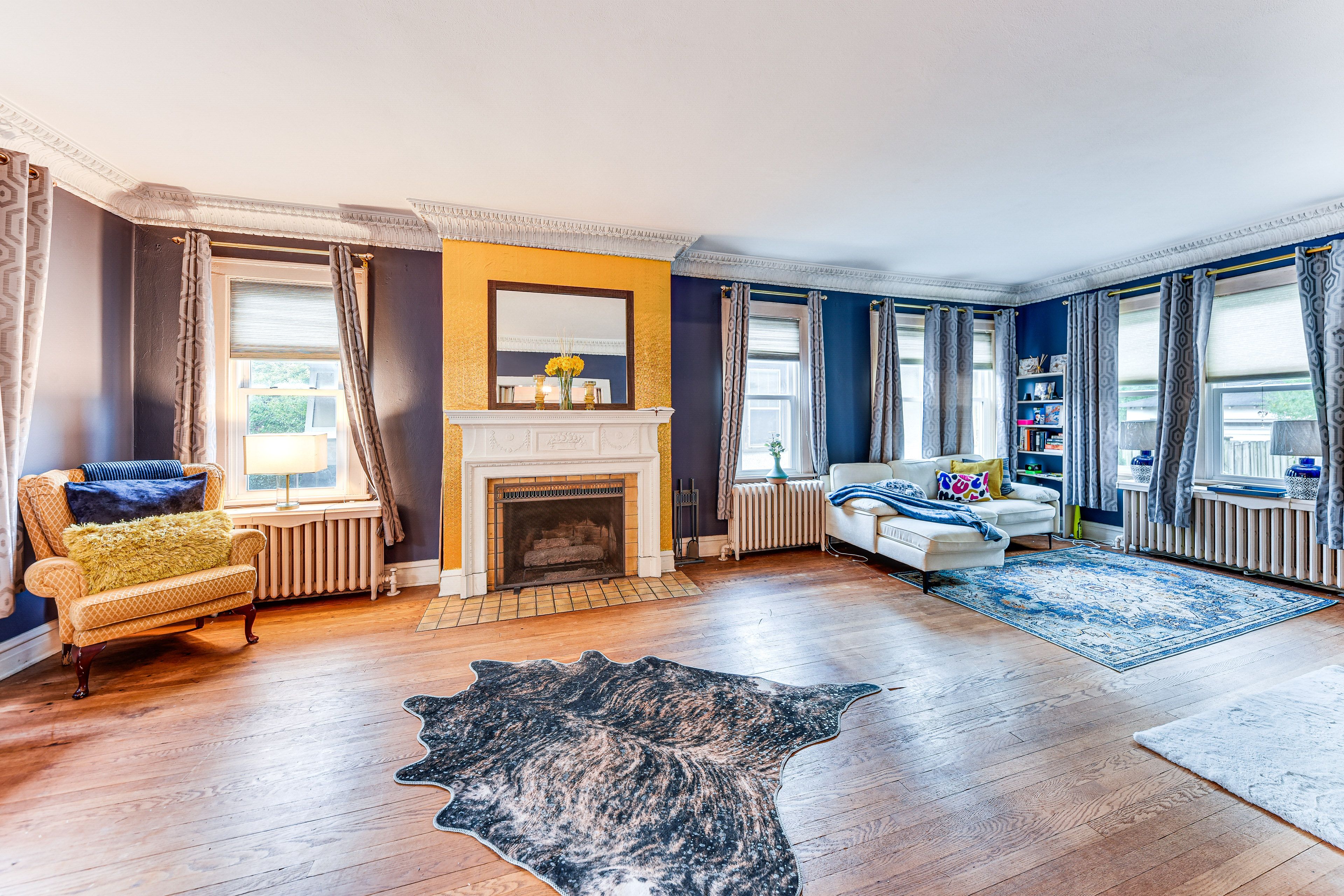 Living Room | 1st Floor | Flat-Screen TV | Gas Fireplace | Piano | Board Games