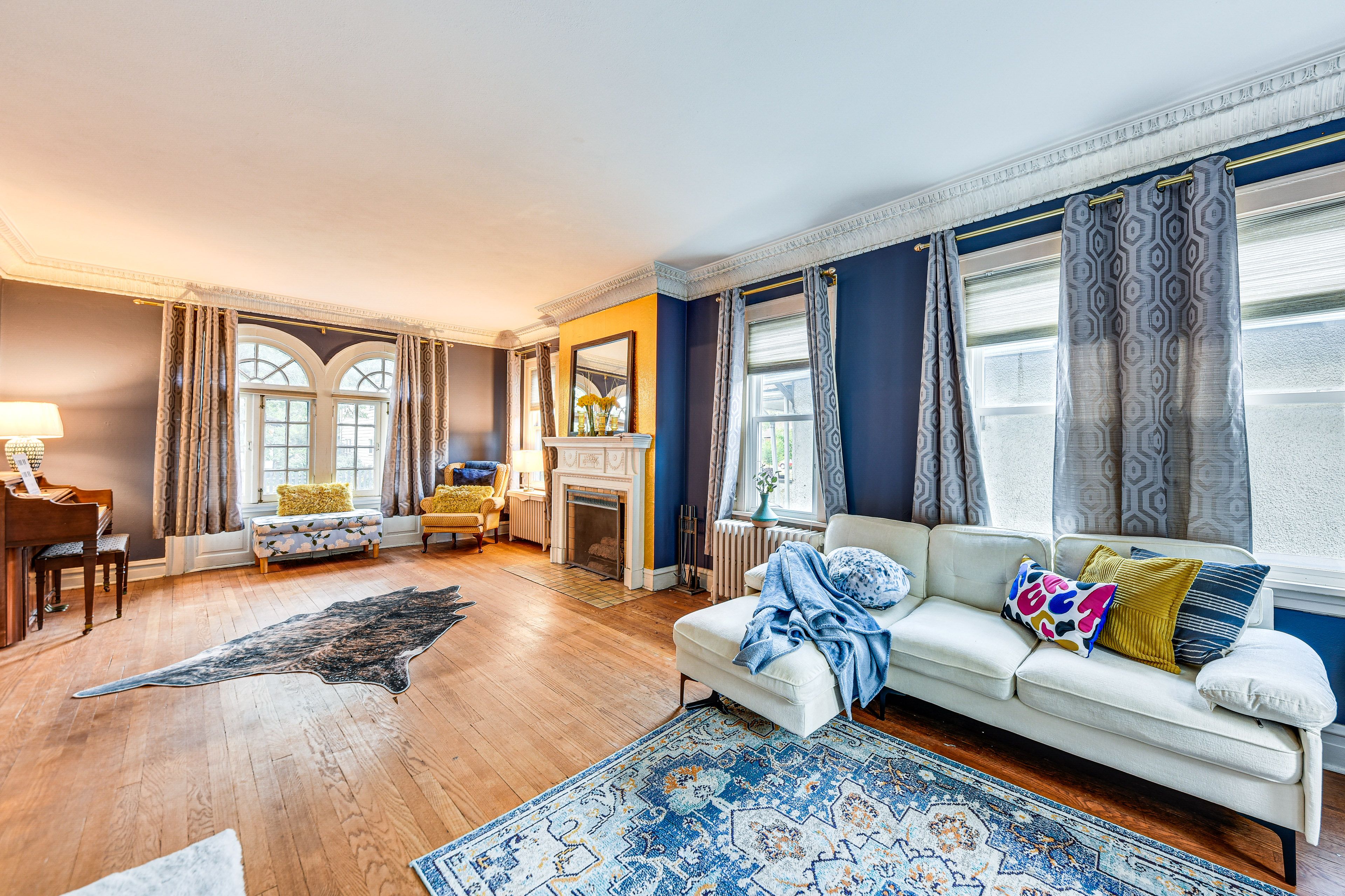 Waukegan Vacation Rental | 4BR | 1.5BA | 2,200 Sq Ft | Stairs Required