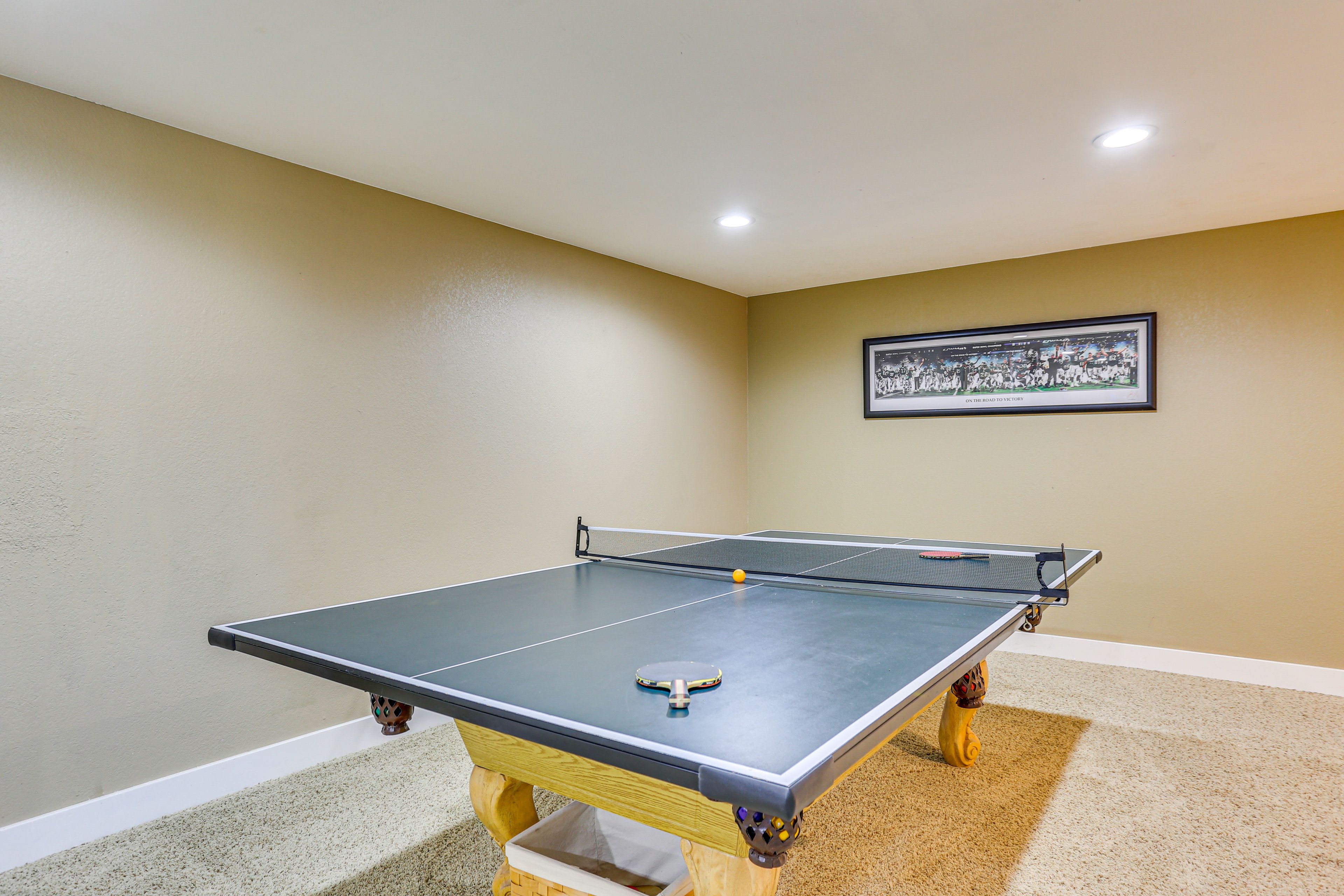 Game Area | Convertible Pool/Ping-Pong Table