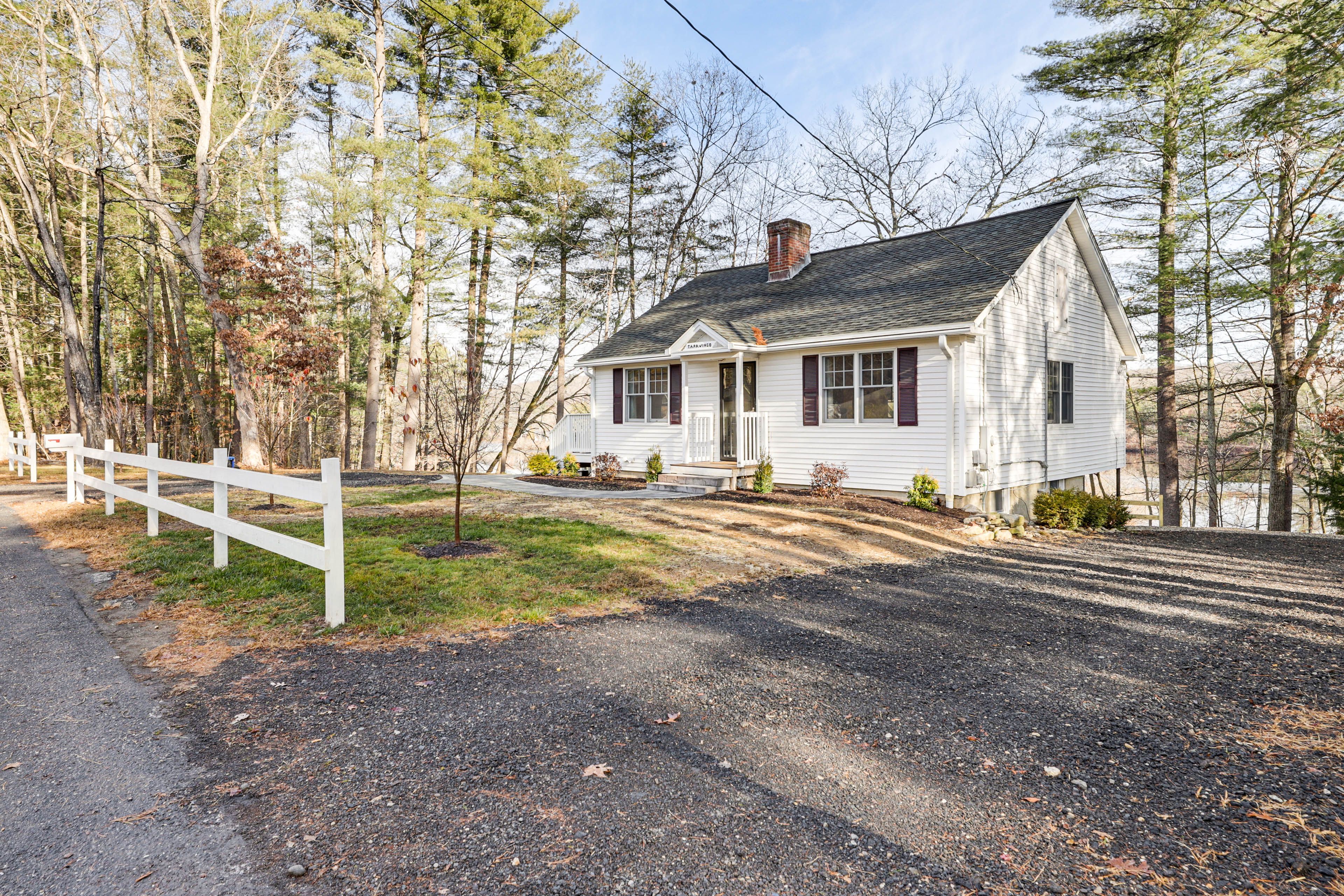 Home Exterior | On-Site Pond