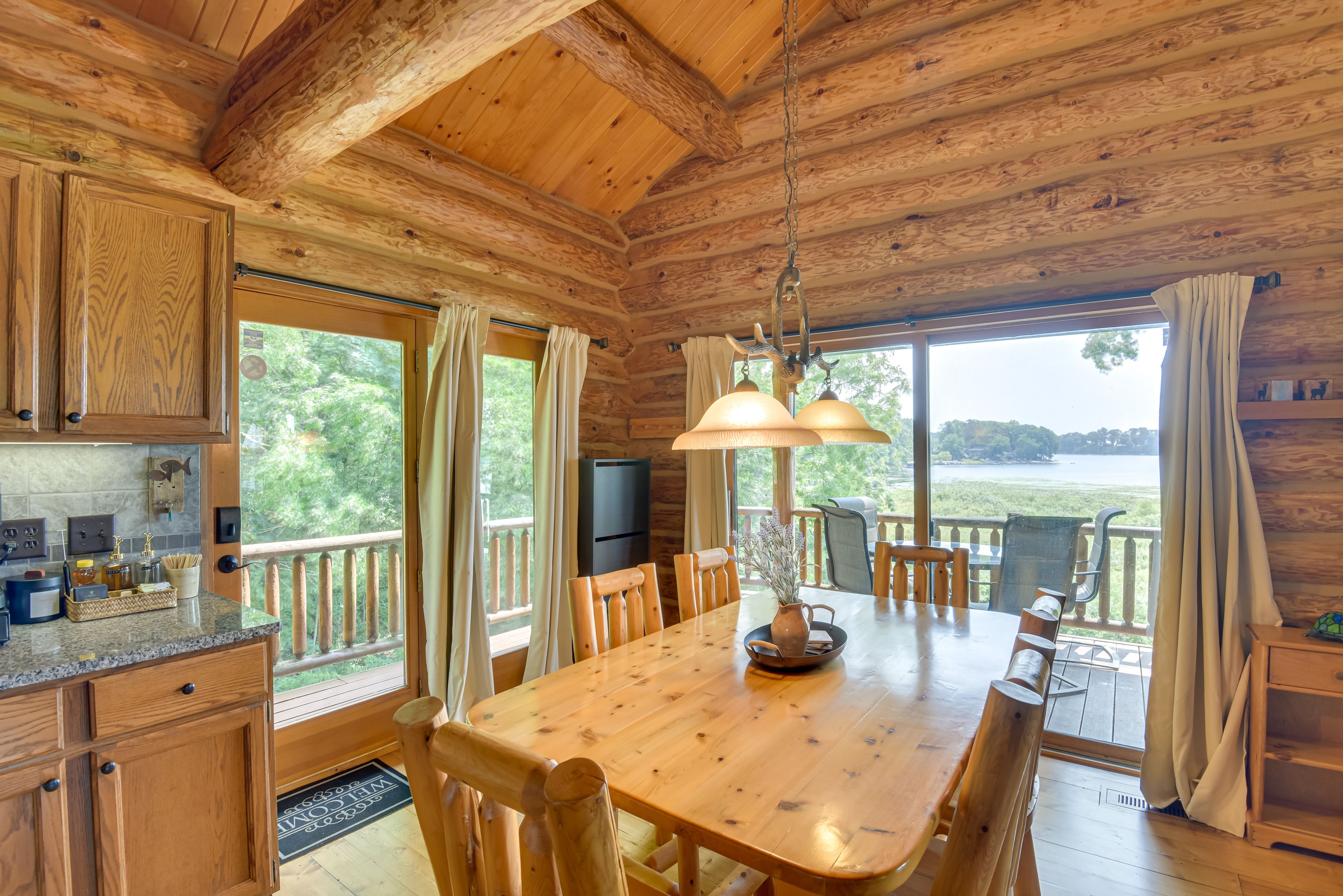 Dining Area | Dishware/Flatware Provided | Main Level