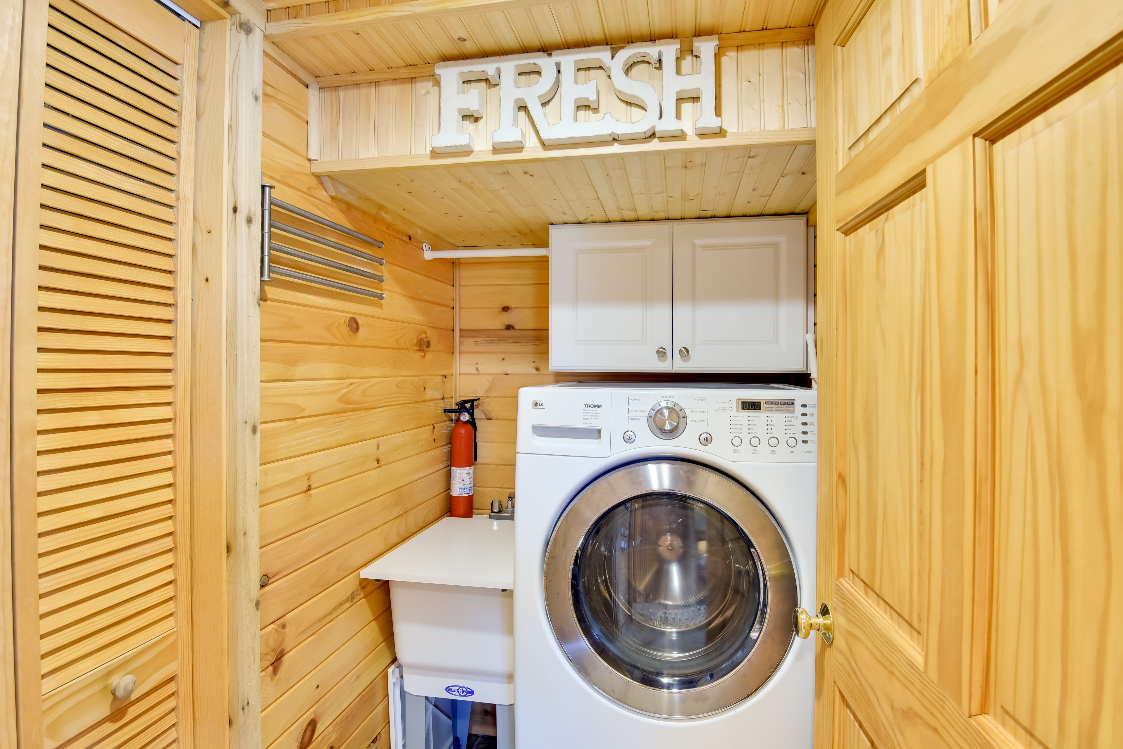Laundry Closet | Lower Level