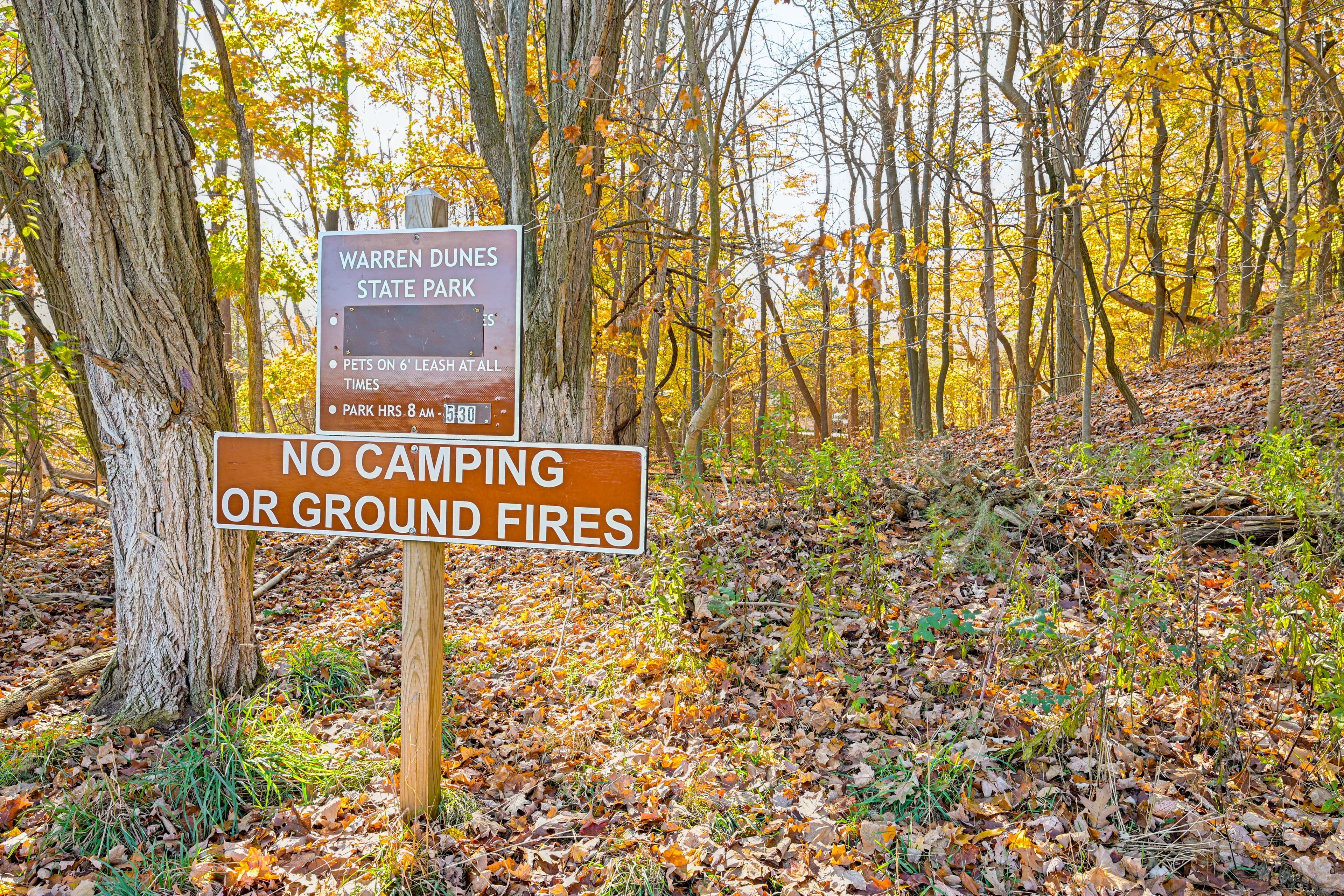 Close to Warren Dunes State Park