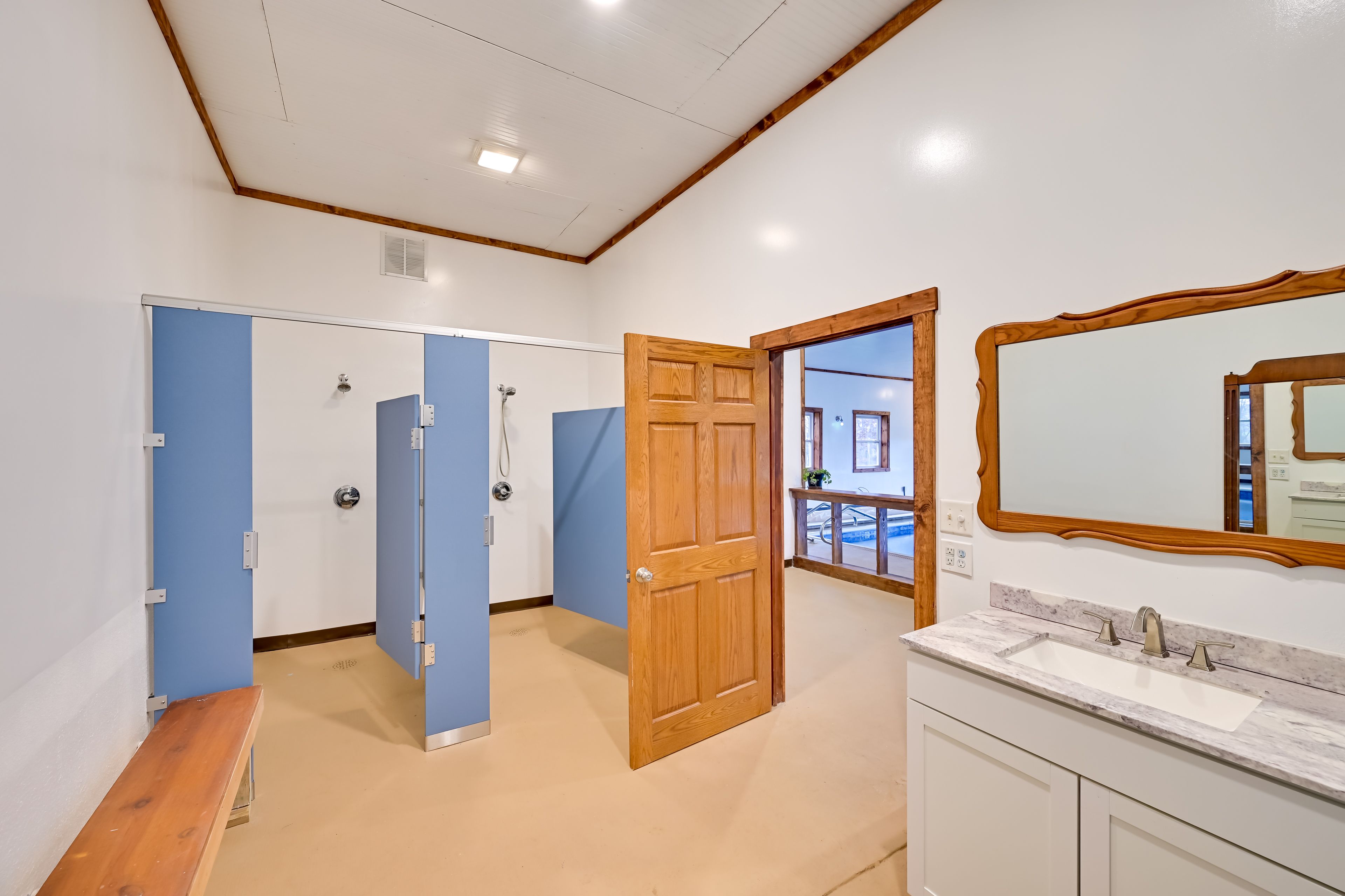Pool Room Bathroom