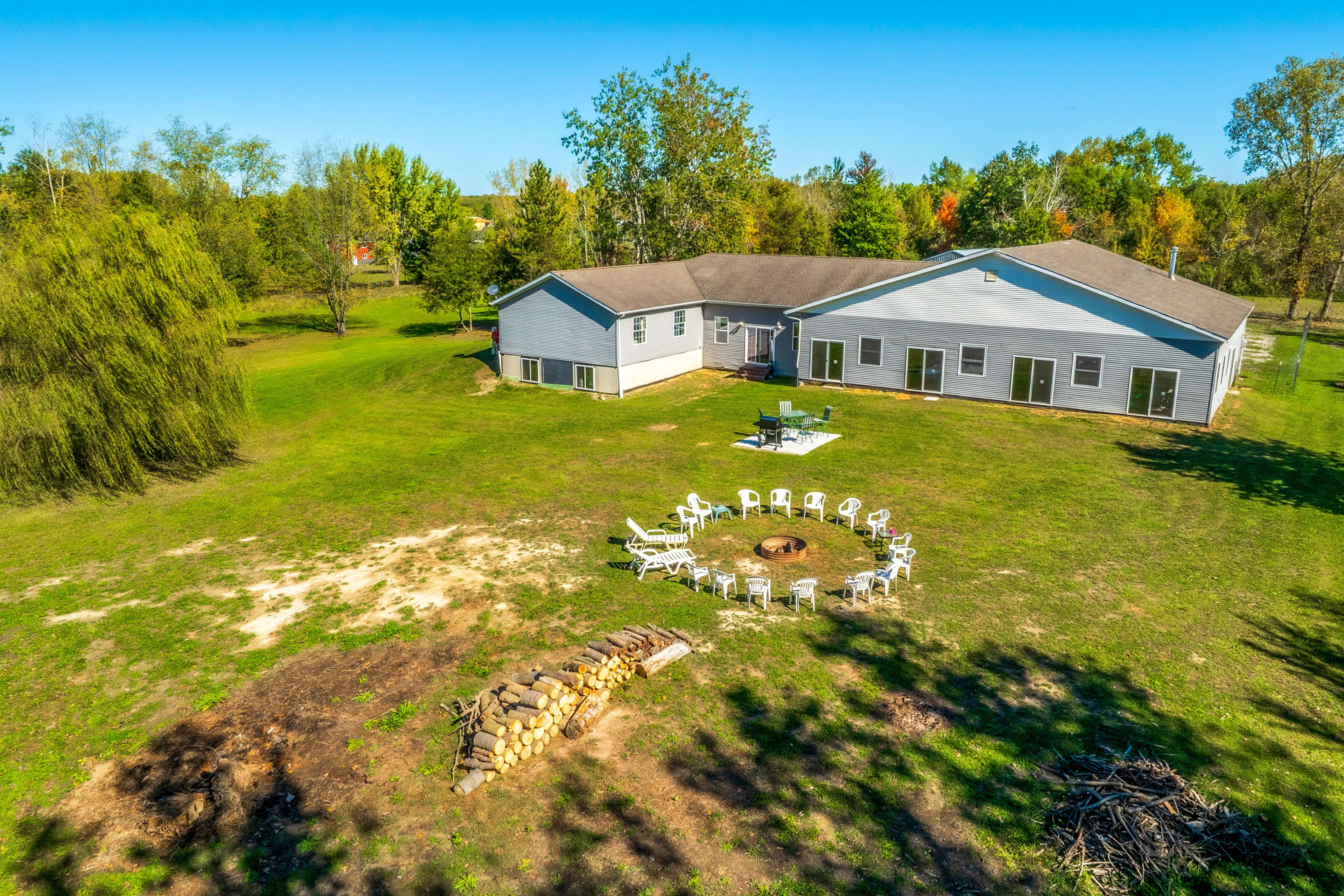 Exterior | Spacious Yard | Fire Pit