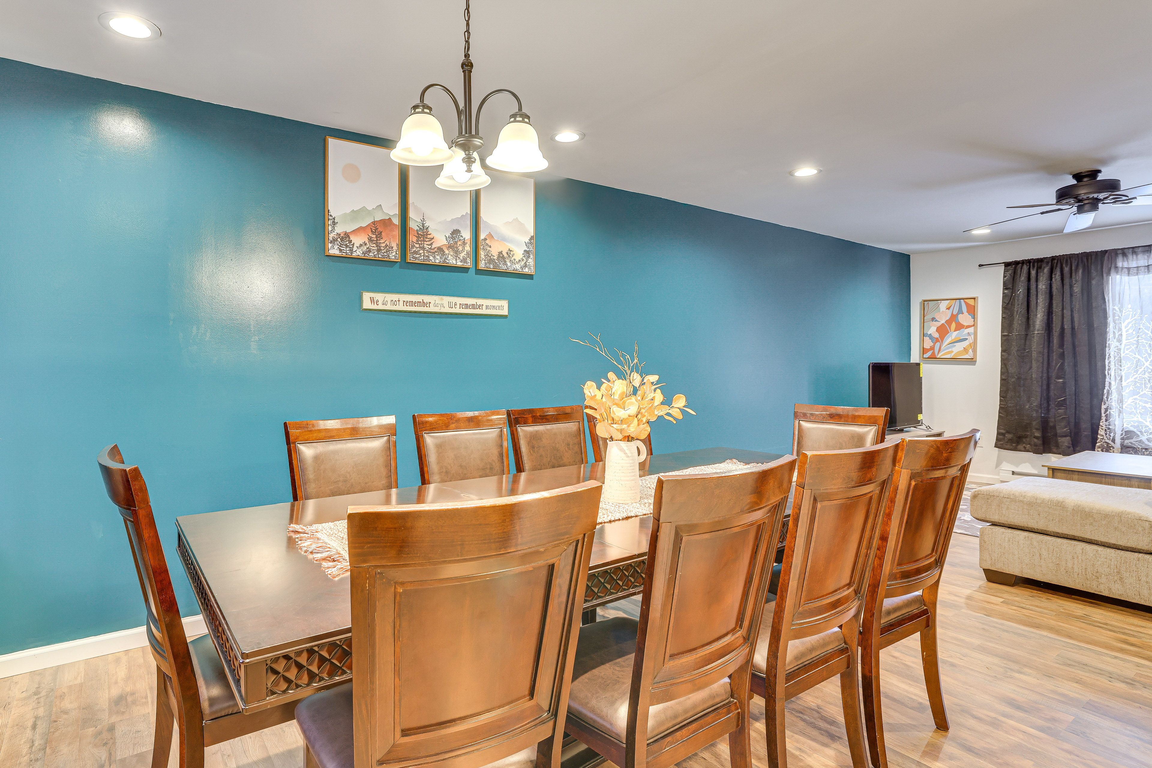 Dining Area | Dishware & Flatware | Main Level