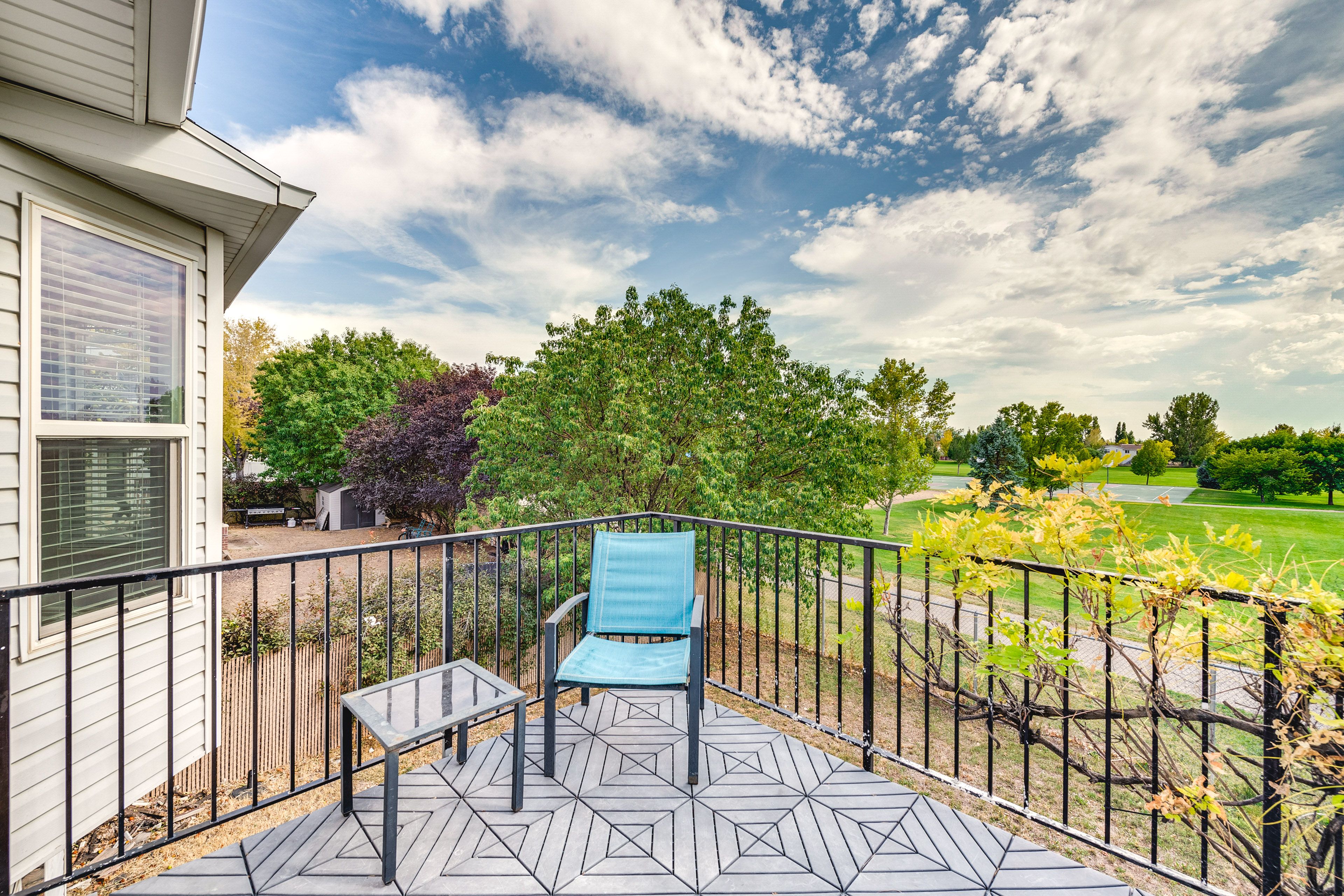 Private Balcony | Park Views