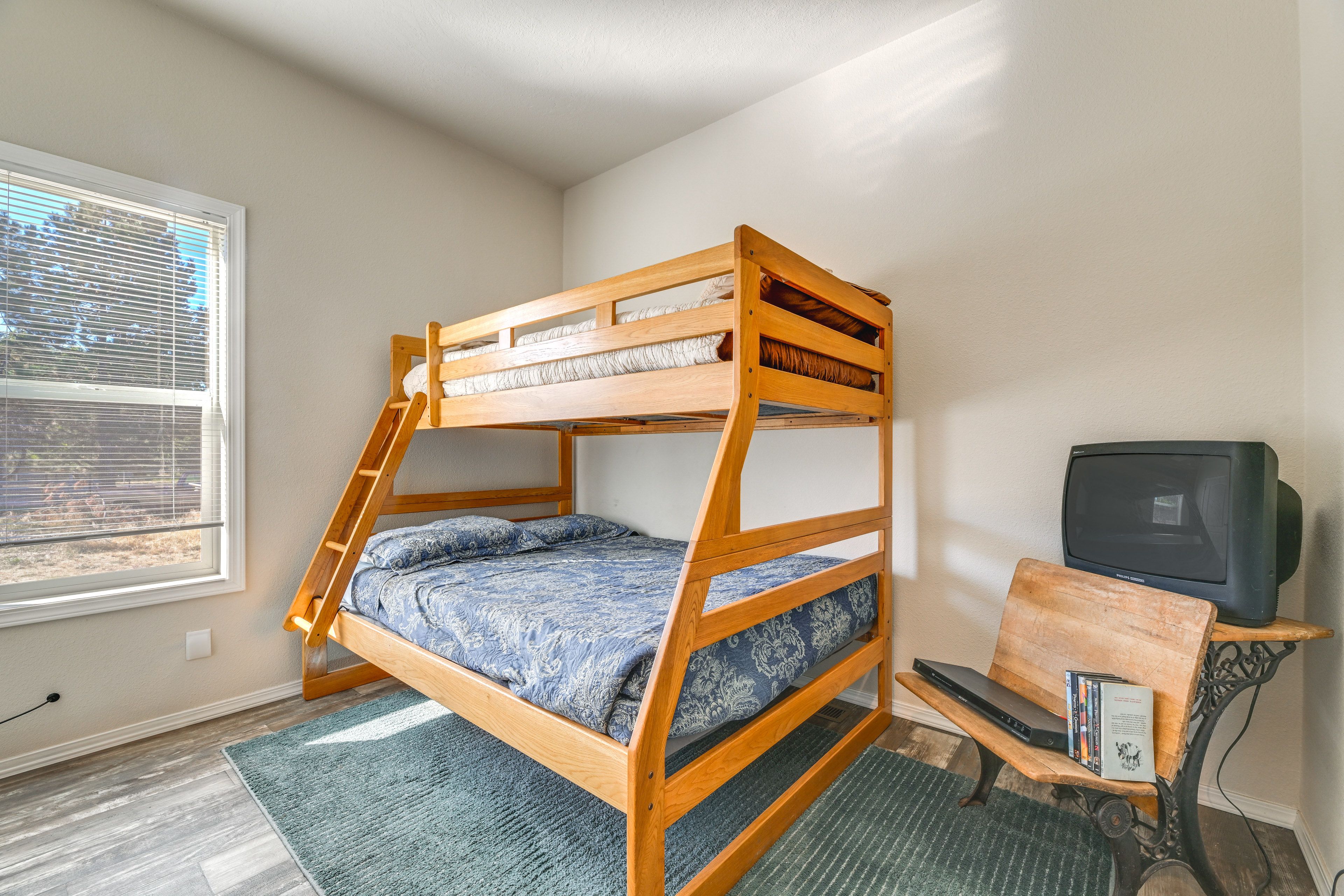 Bedroom 2 | Twin/Full Bunk Bed | Standard TV w/ DVD Player