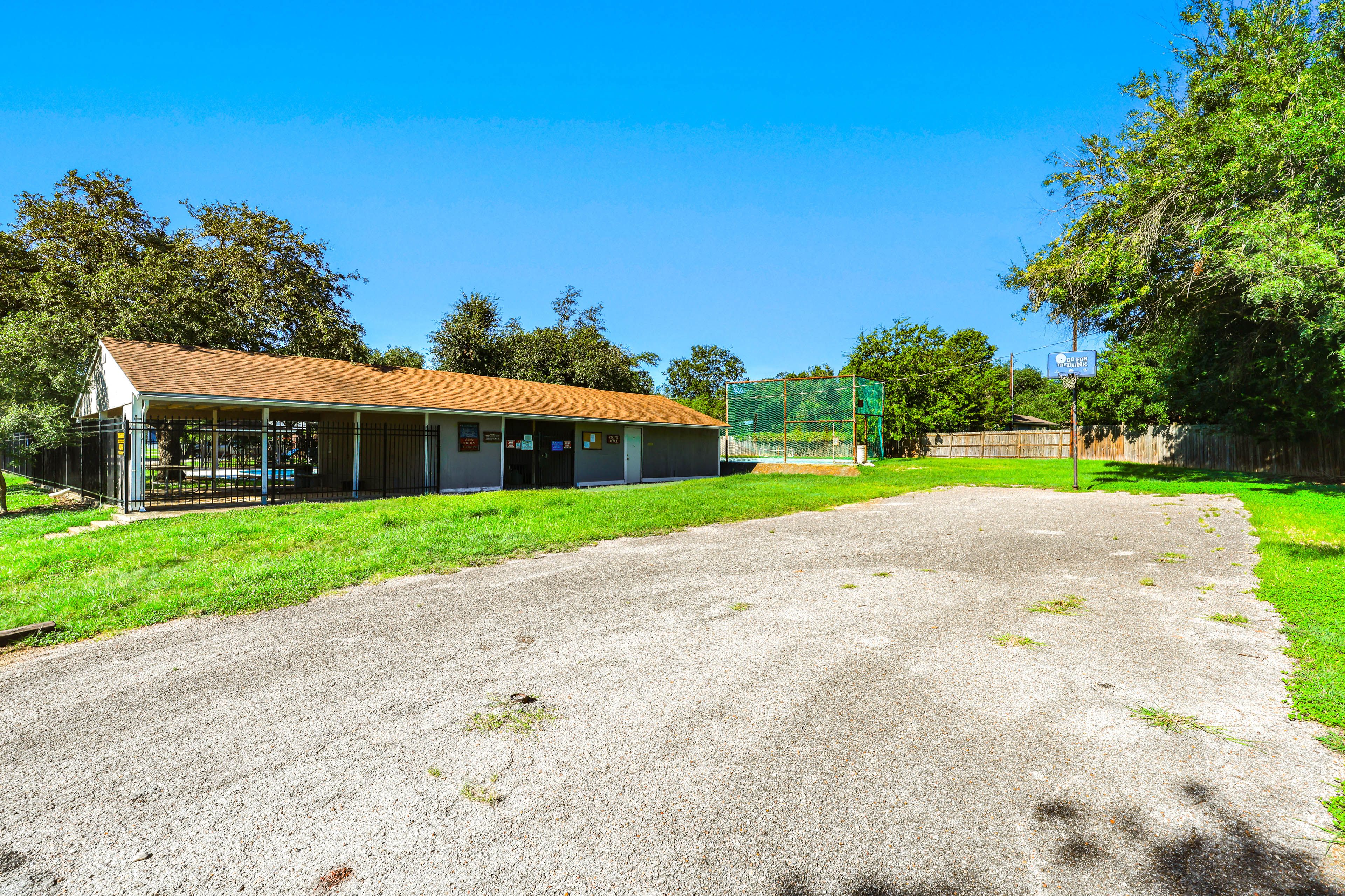 Neighborhood Basketball Hoop | Tennis Court