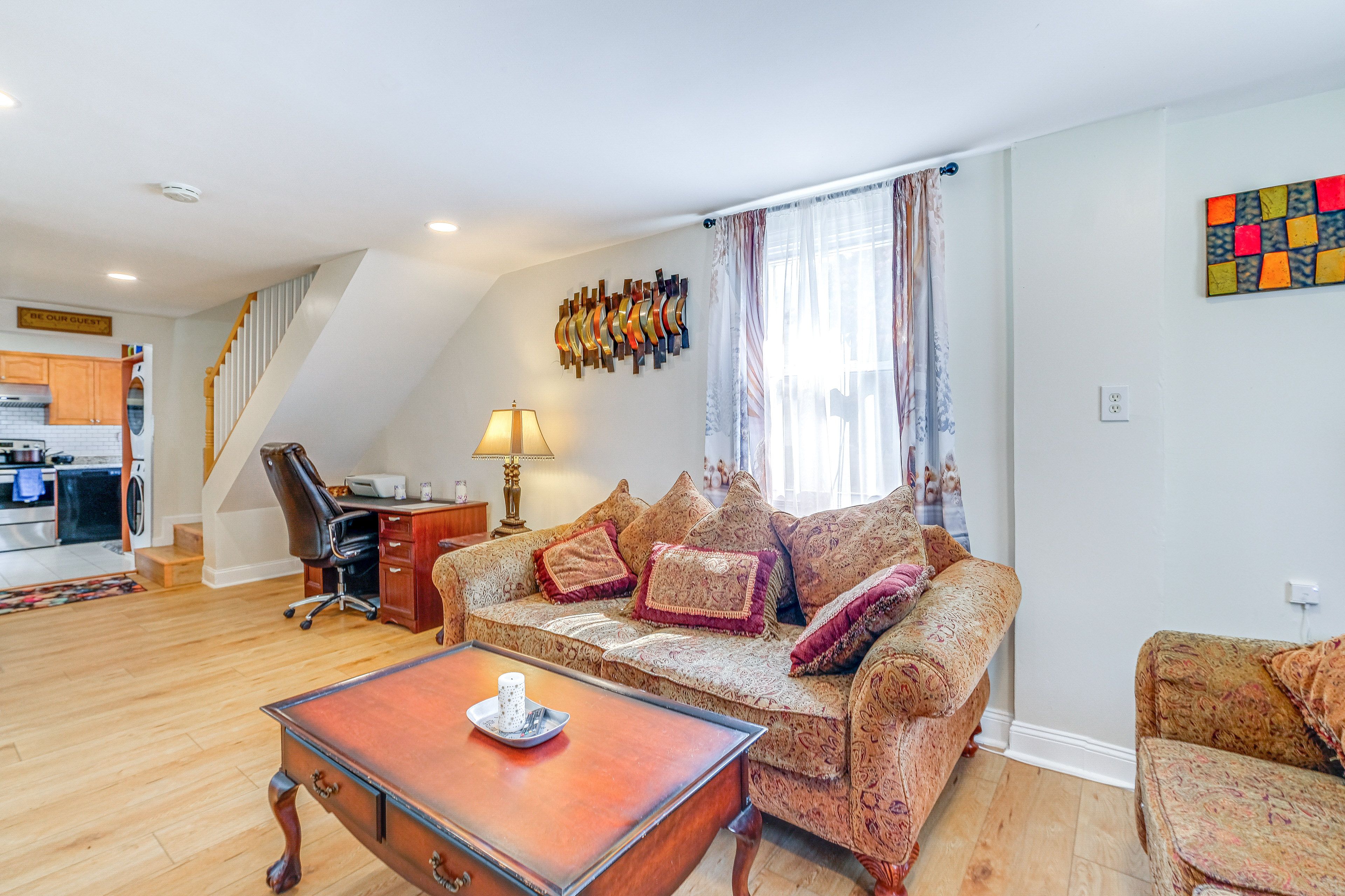 Living Room | 1st Floor | Central A/C & Heating
