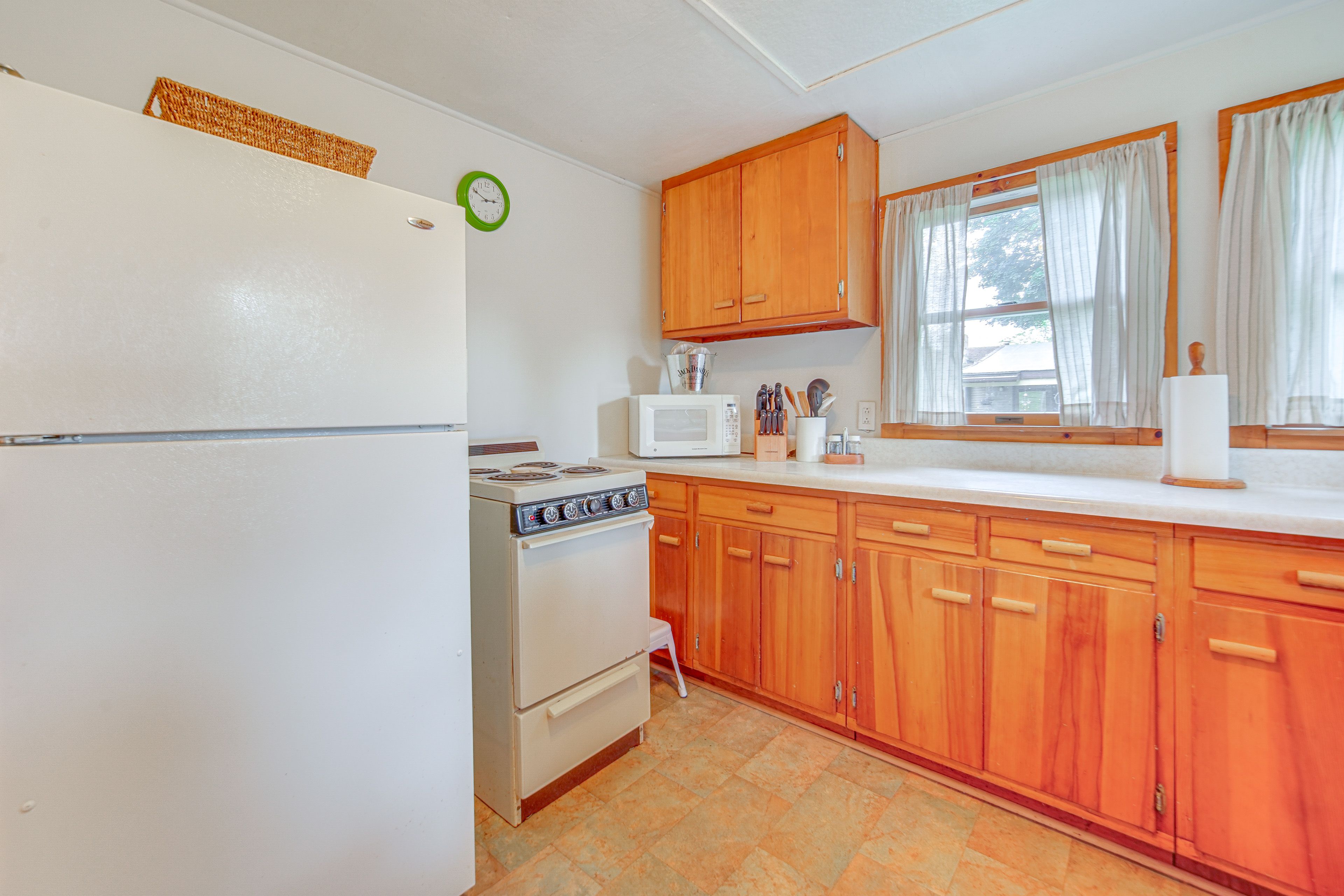 Kitchen | 2-Story Cottage | Window A/C Units
