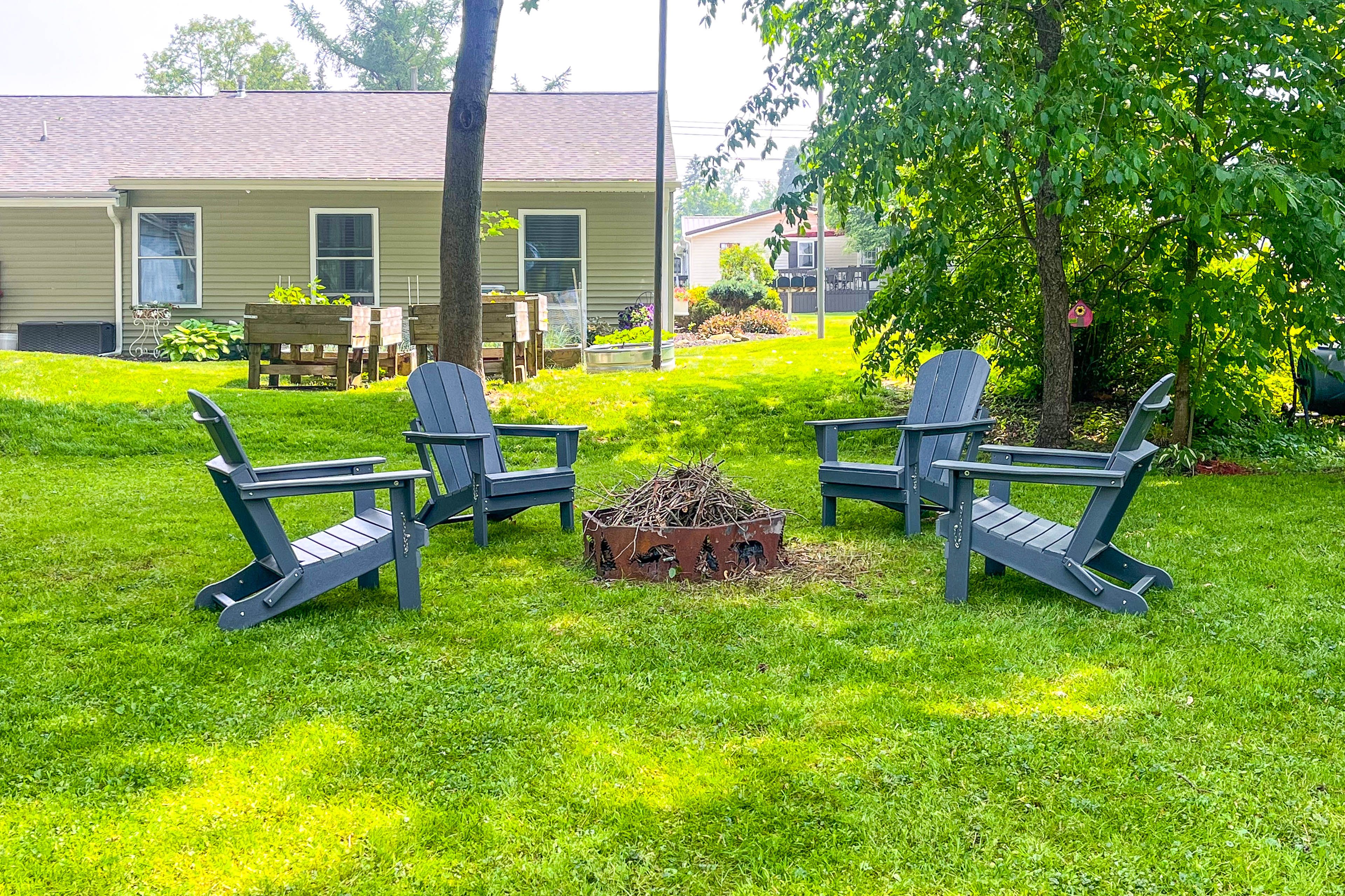 Private Backyard Area