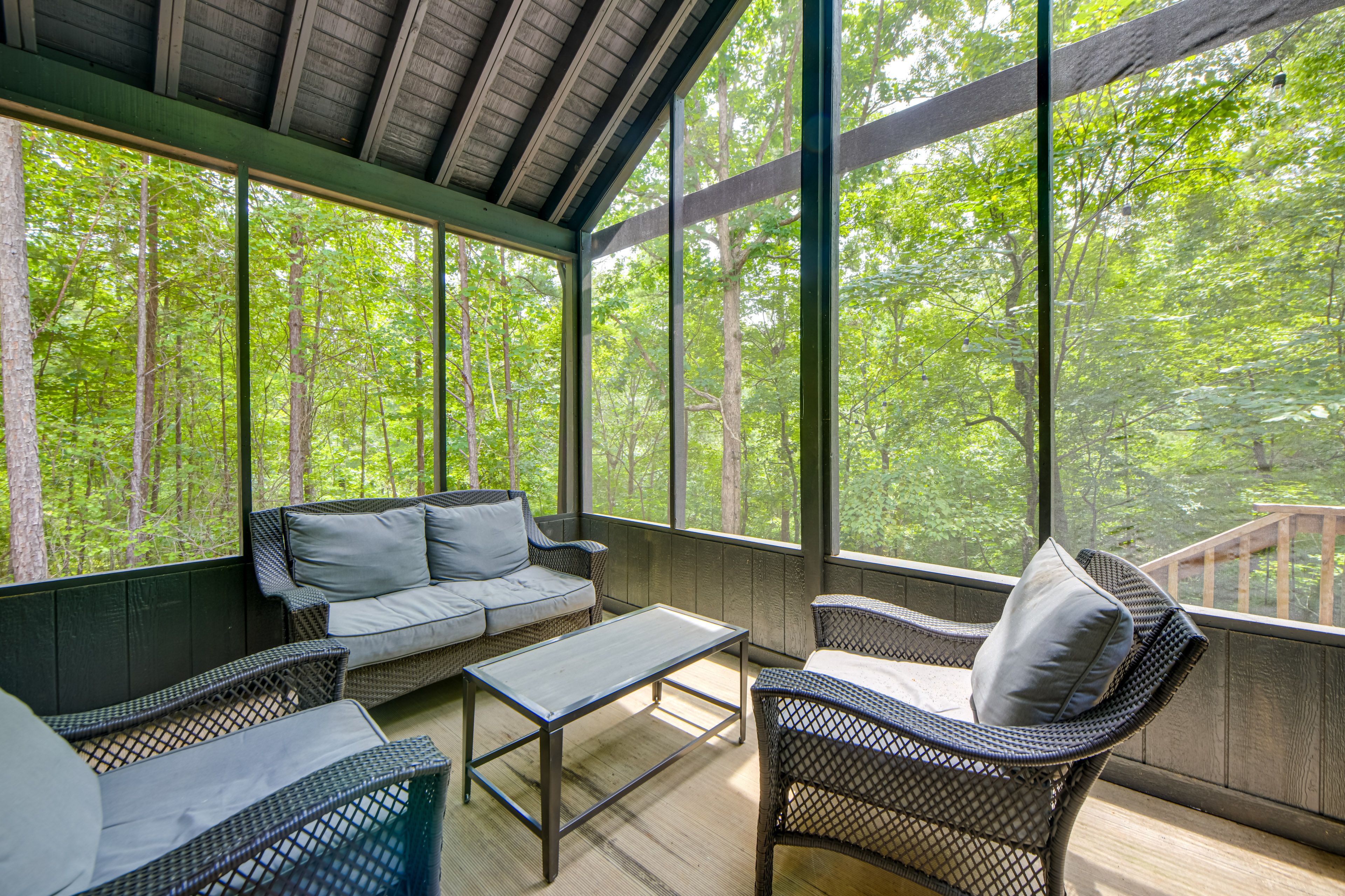 Screened Porch | Forest Views