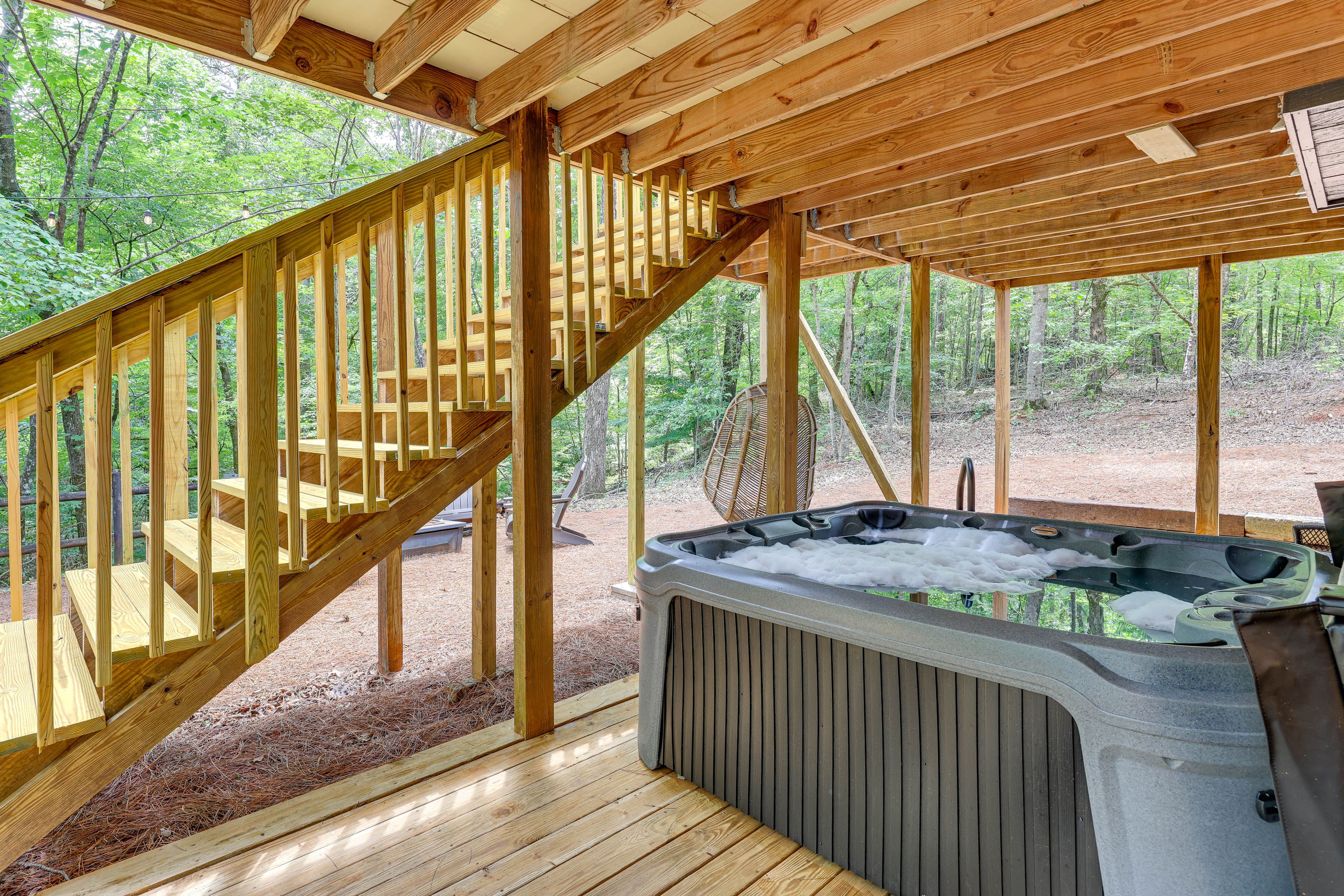 Lower Deck | Hot Tub
