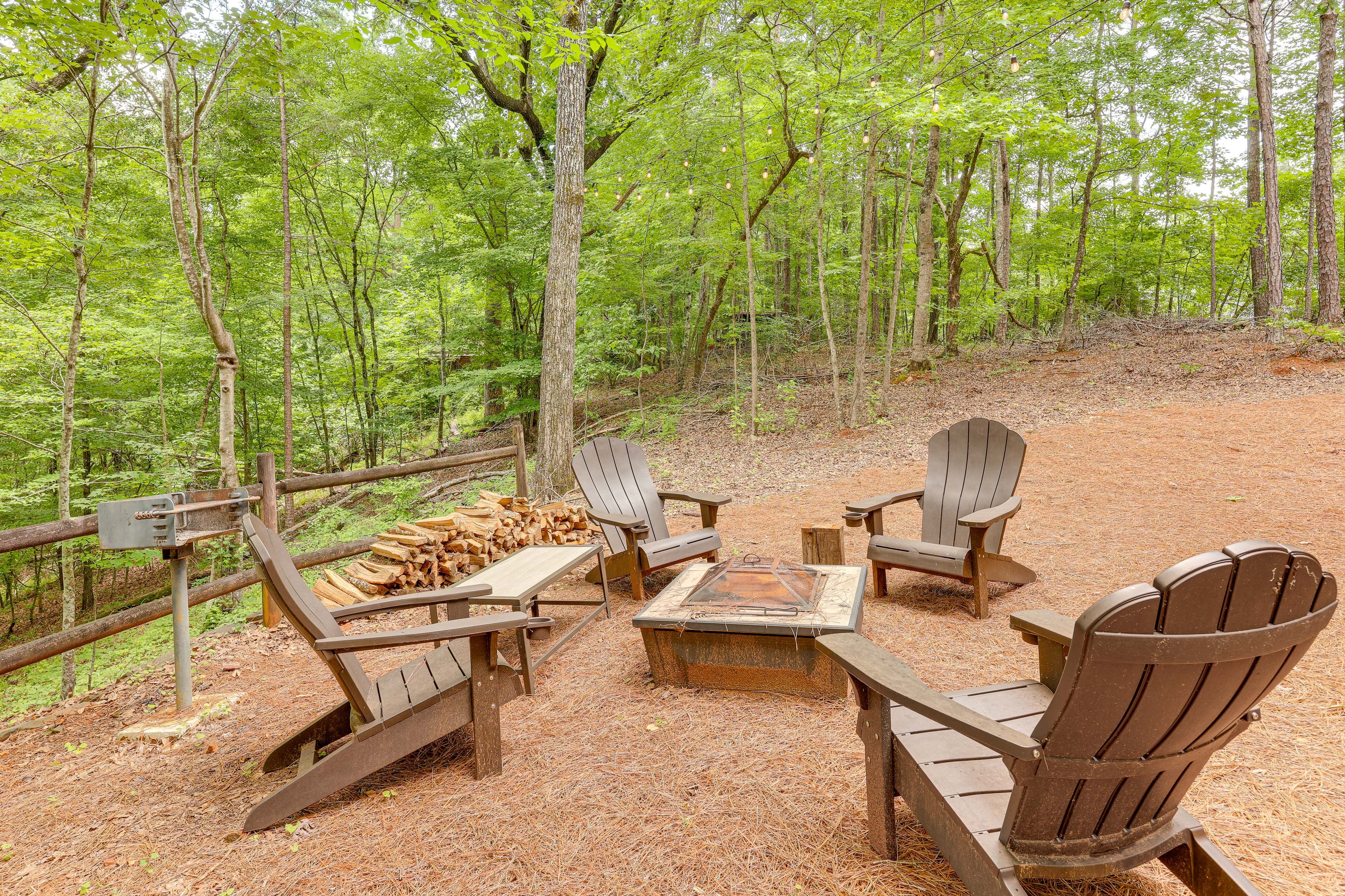 Exterior | Private Yard | Fire Pit
