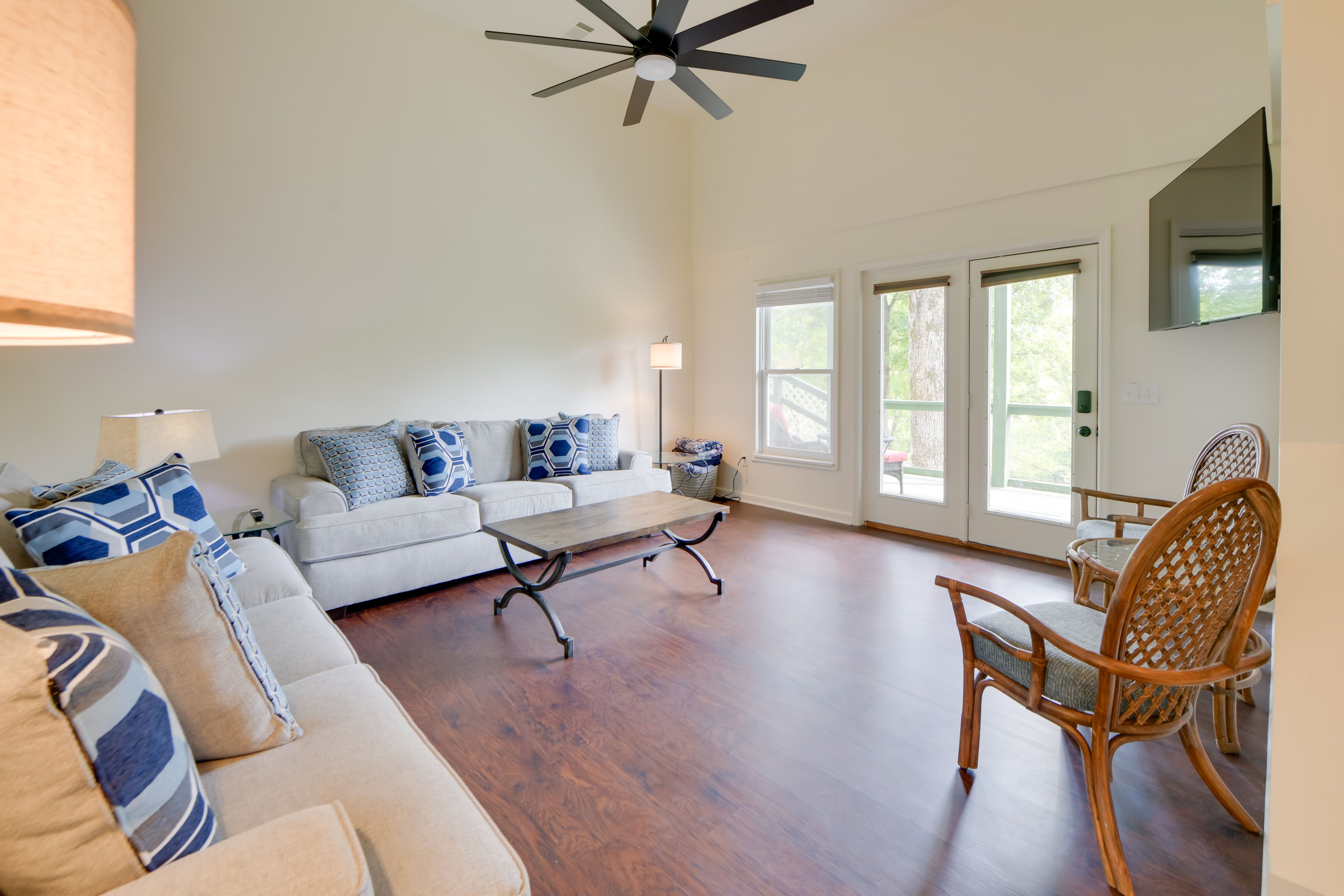 Family Room | Queen Sleeper Sofa | Basement
