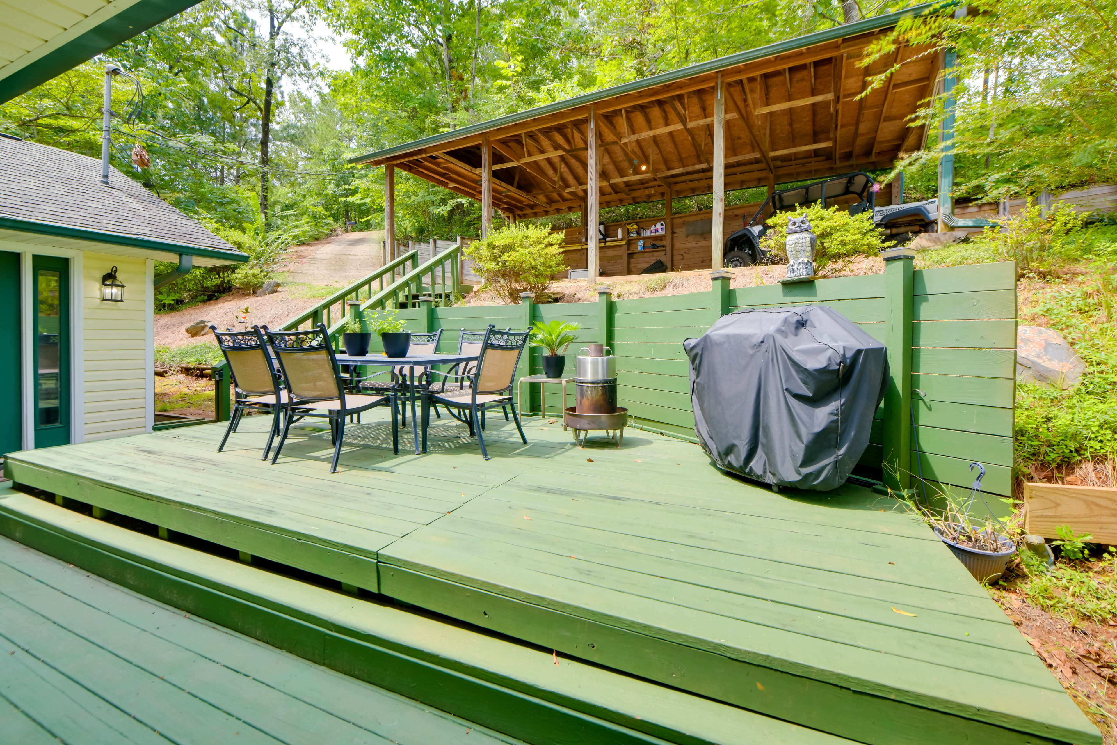 Multi-Level Deck | Grill | Dining Area